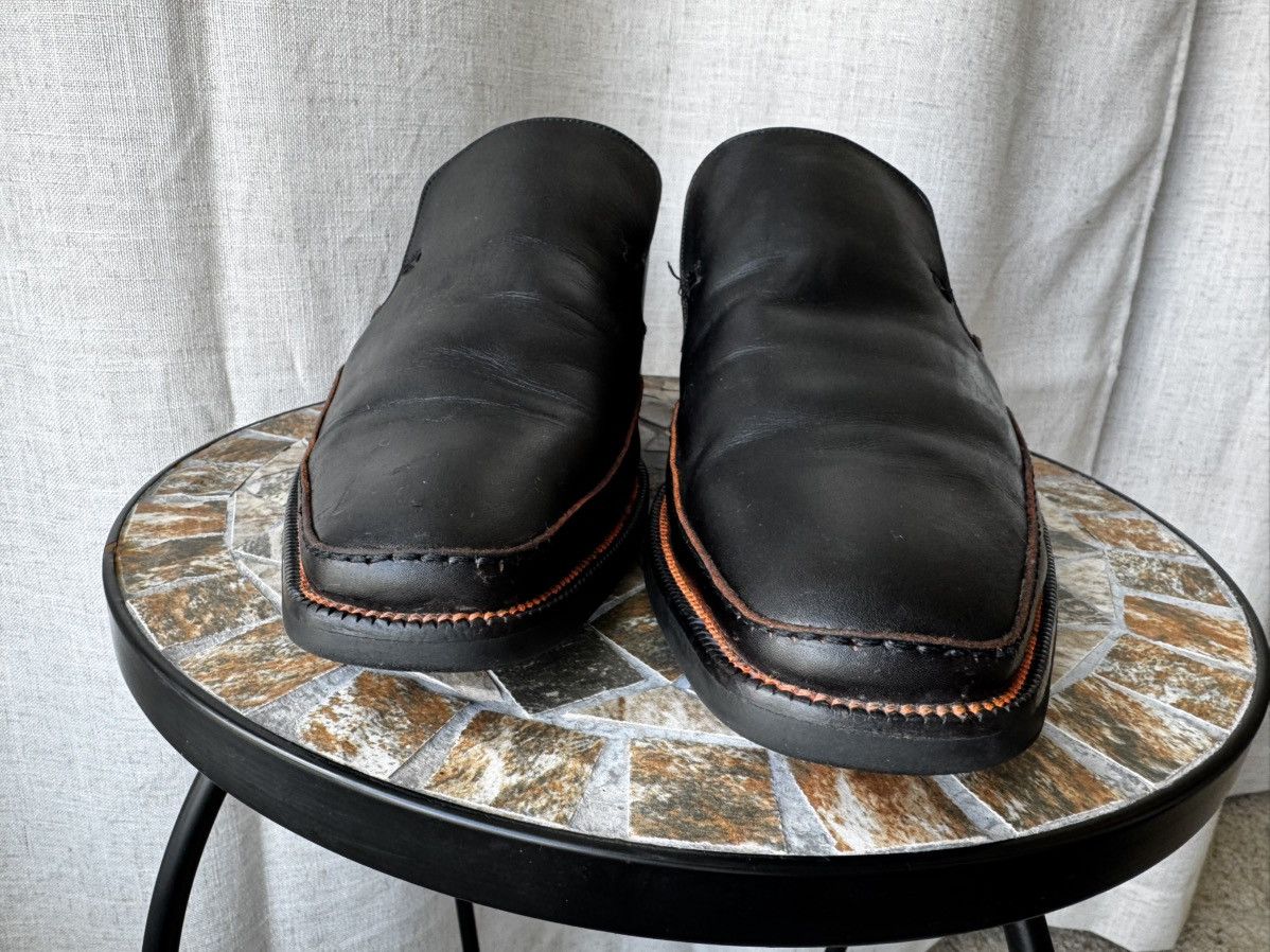 Michael Toschi Rare Toschi CarbonLite Italian Loafers Black/Orange US 11.5 Size US 11.5 / EU 44-45 - 8 Thumbnail