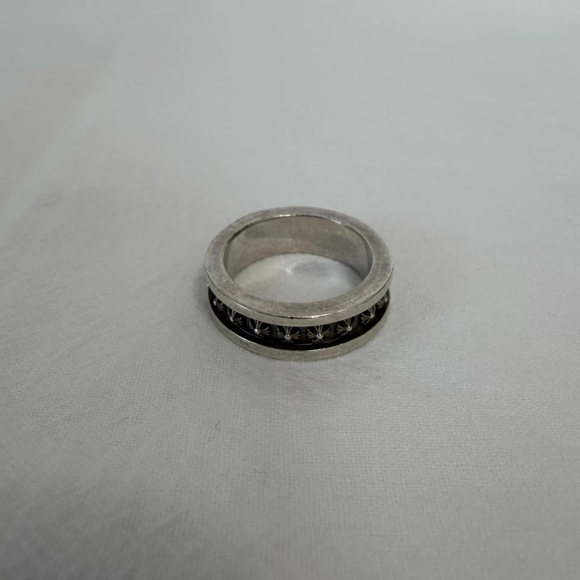 Chrome Hearts Chrome Hearts MiniPlus Cross 925 US12 Ring Minor Scuffs Size ONE SIZE - 5 Thumbnail