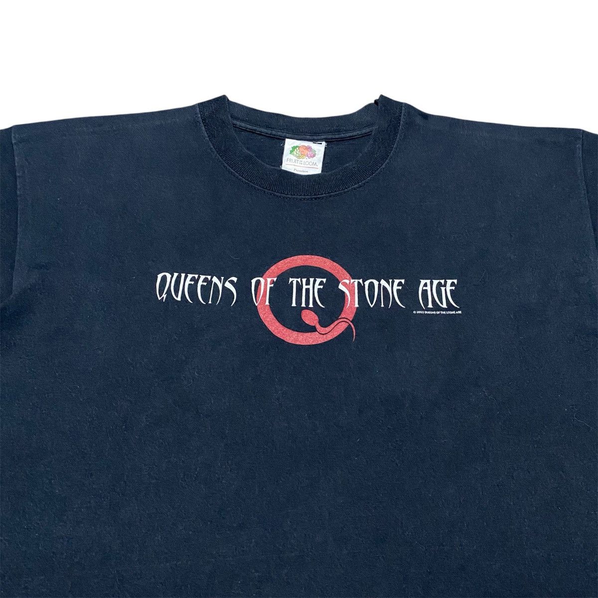 Band Tees × Vintage Rare‼️🔥Vintage Y2K Queens Of The Stone Age T-Shirt Size US M / EU 48-50 / 2 - 3 Thumbnail