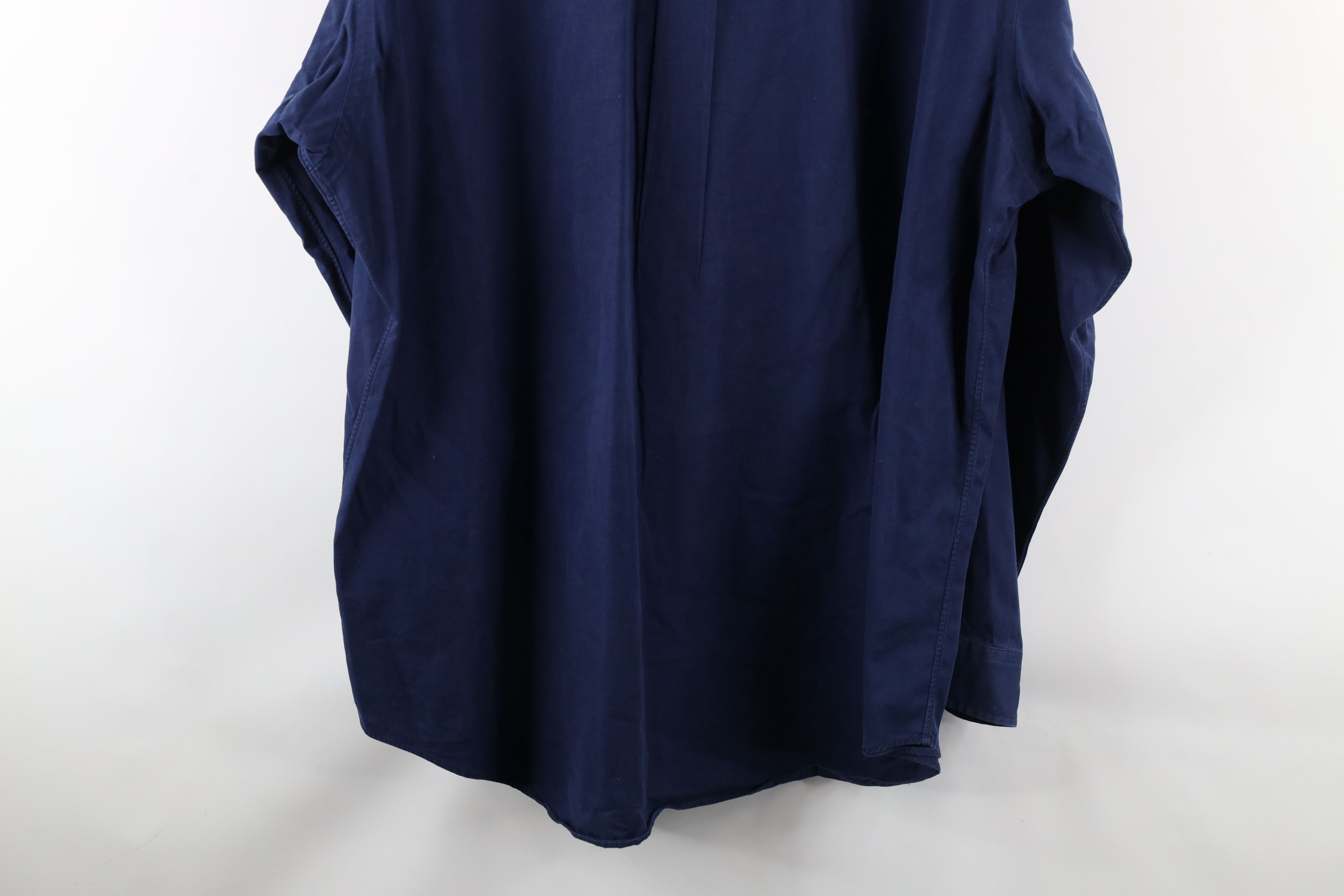 Ralph Lauren × Vintage Vintage 90s Ralph Lauren Collared Button Down Shirt Blue Size US XXL / EU 58 / 5 - 12 Thumbnail