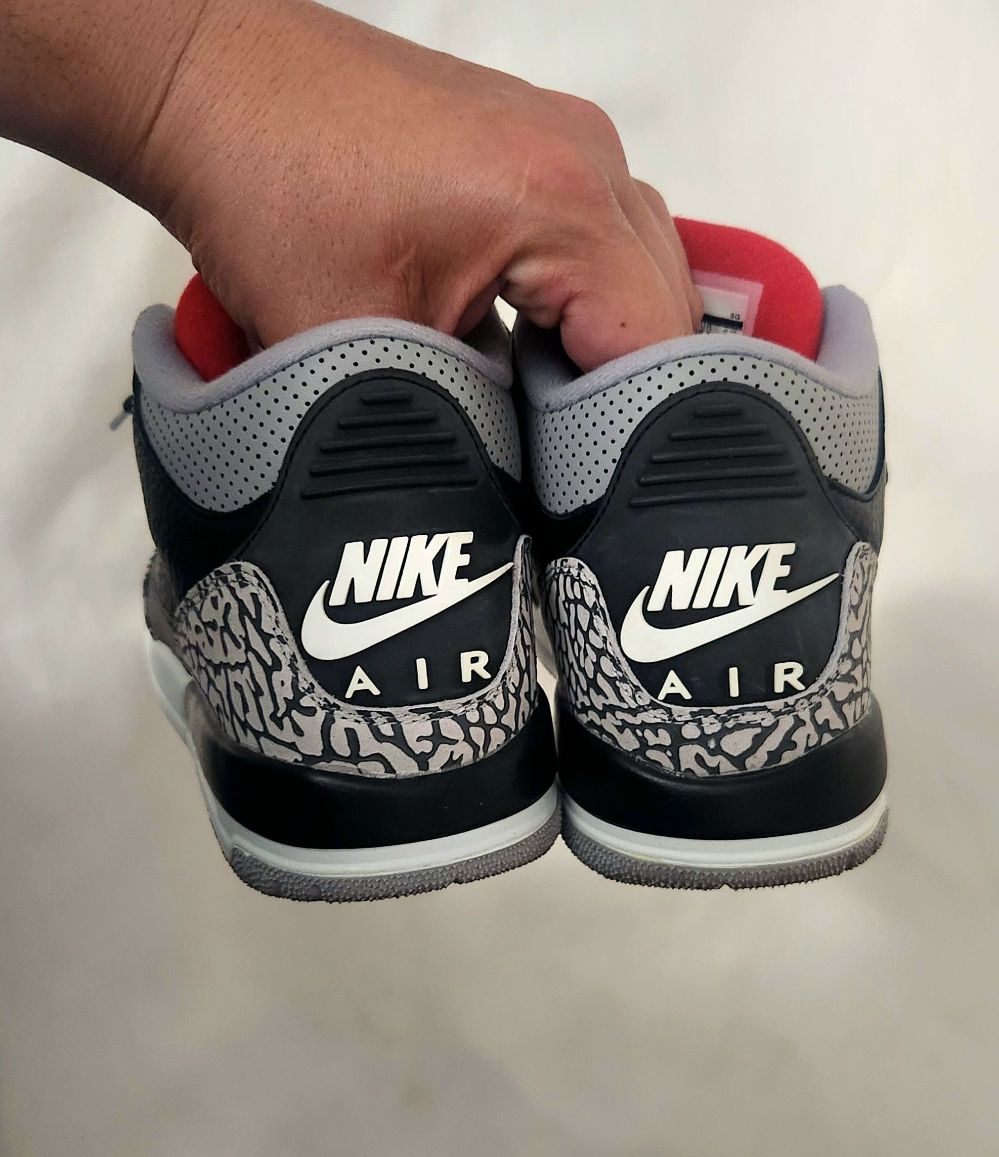 Jordan Brand × Nike Nike Air Jordan Retro 3 OG BC3 854261-001 SZ 6Y Women's 7.5 Size US 7.5 / IT 37.5 - 9 Thumbnail