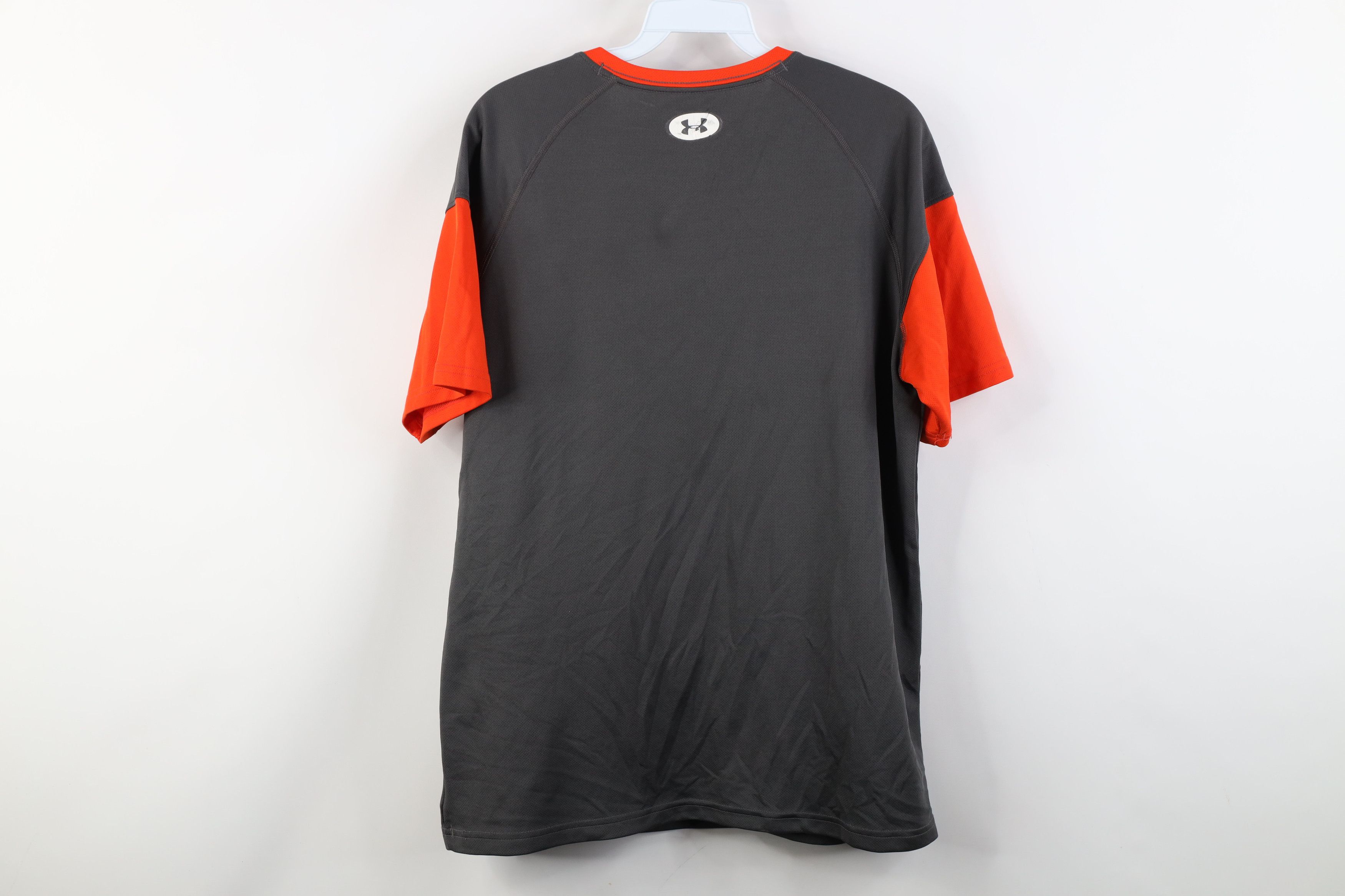 Under Armour Under Armour Fit Oklahoma State University Knit T-Shirt Gray Size US M / EU 48-50 / 2 - 14 Thumbnail