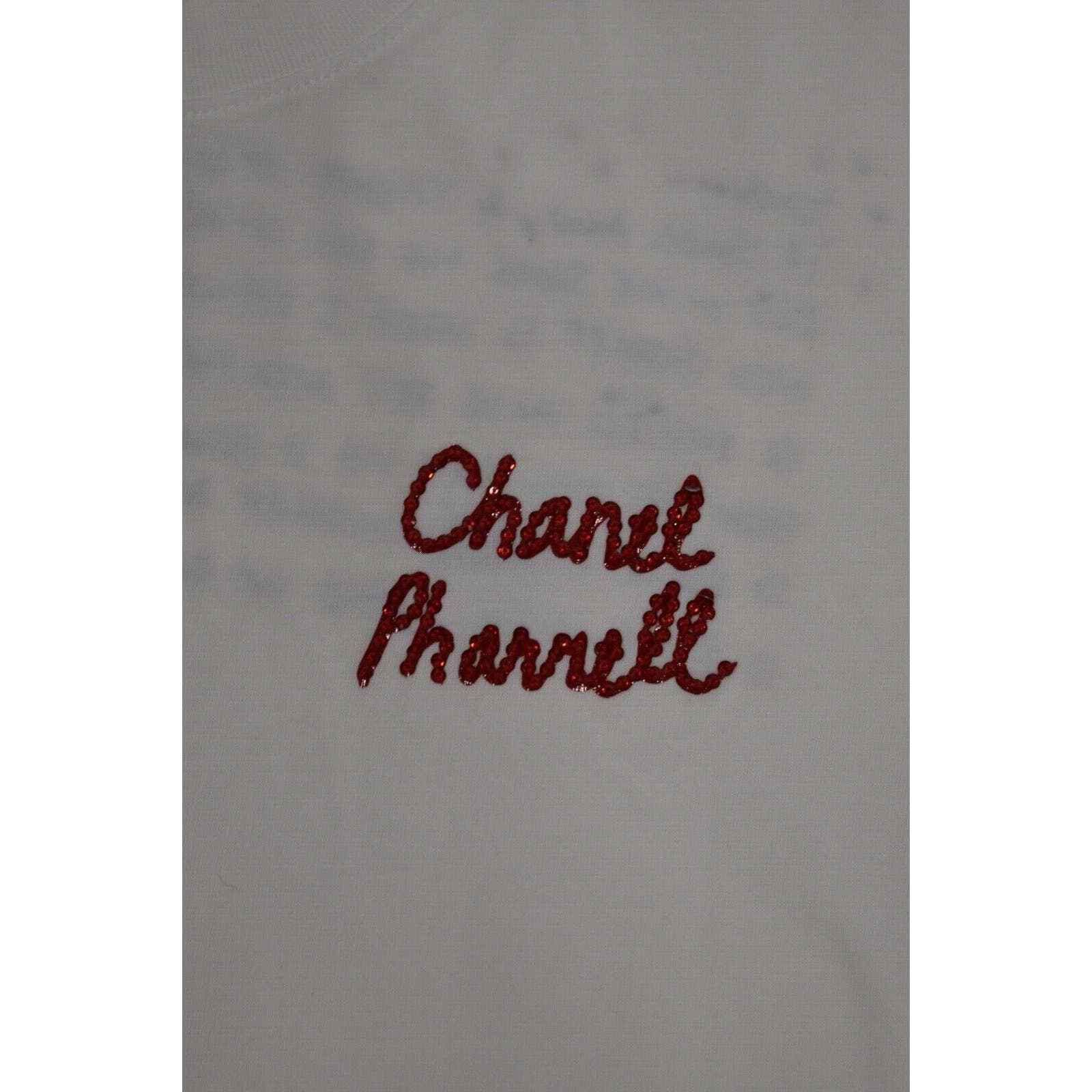 Chanel Chanel X Pharrell Collection Long Sleeve Graffiti Tee Shirt Size M / US 6-8 / IT 42-44 - 5 Thumbnail