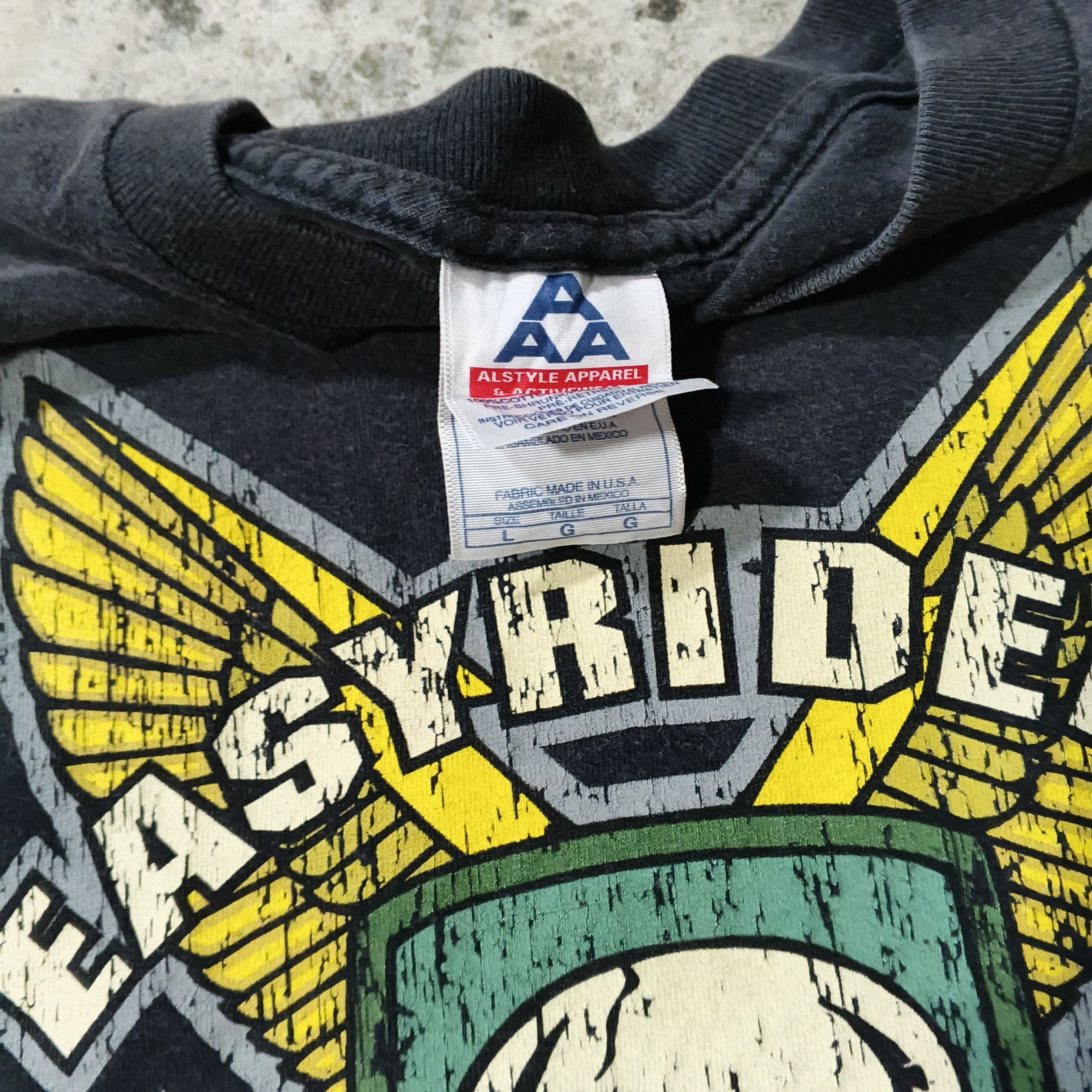 Harley Davidson Vintage Easyriders Dallas Biker Skull Wings Size US L / EU 52-54 / 3 - 7 Thumbnail