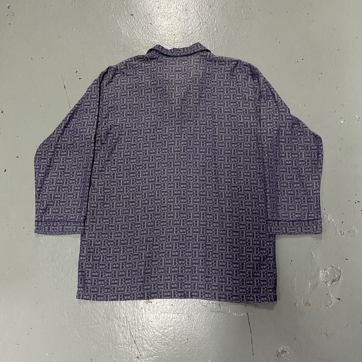 Burberry Vintage Burberrys Monogram Pyjamas Balenciaga Gucci Size US L / EU 52-54 / 3 - 4 Thumbnail