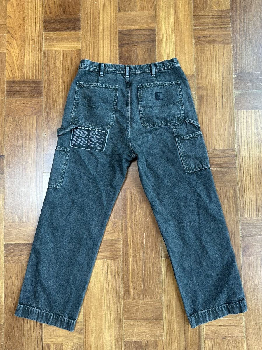 Enfants Riches Deprimes [34]ERD Seoul exclusive denim carpenter pants Size US 34 / EU 50 - 4 Thumbnail