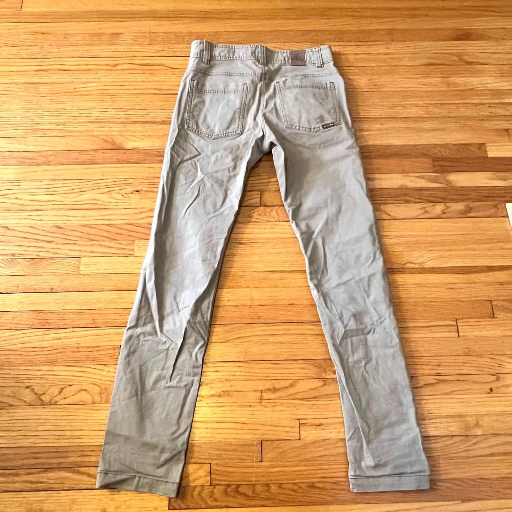 Prana Prana Tucson Pants Mens 28 X32 Canvas Hiking Casual Brown 5 Pocket Stretch Beige/Beige Brown 5 Pocket Mens Regular 28 X32 Chino Inseam 31 in Size US 28 / EU 44 - 3 Thumbnail