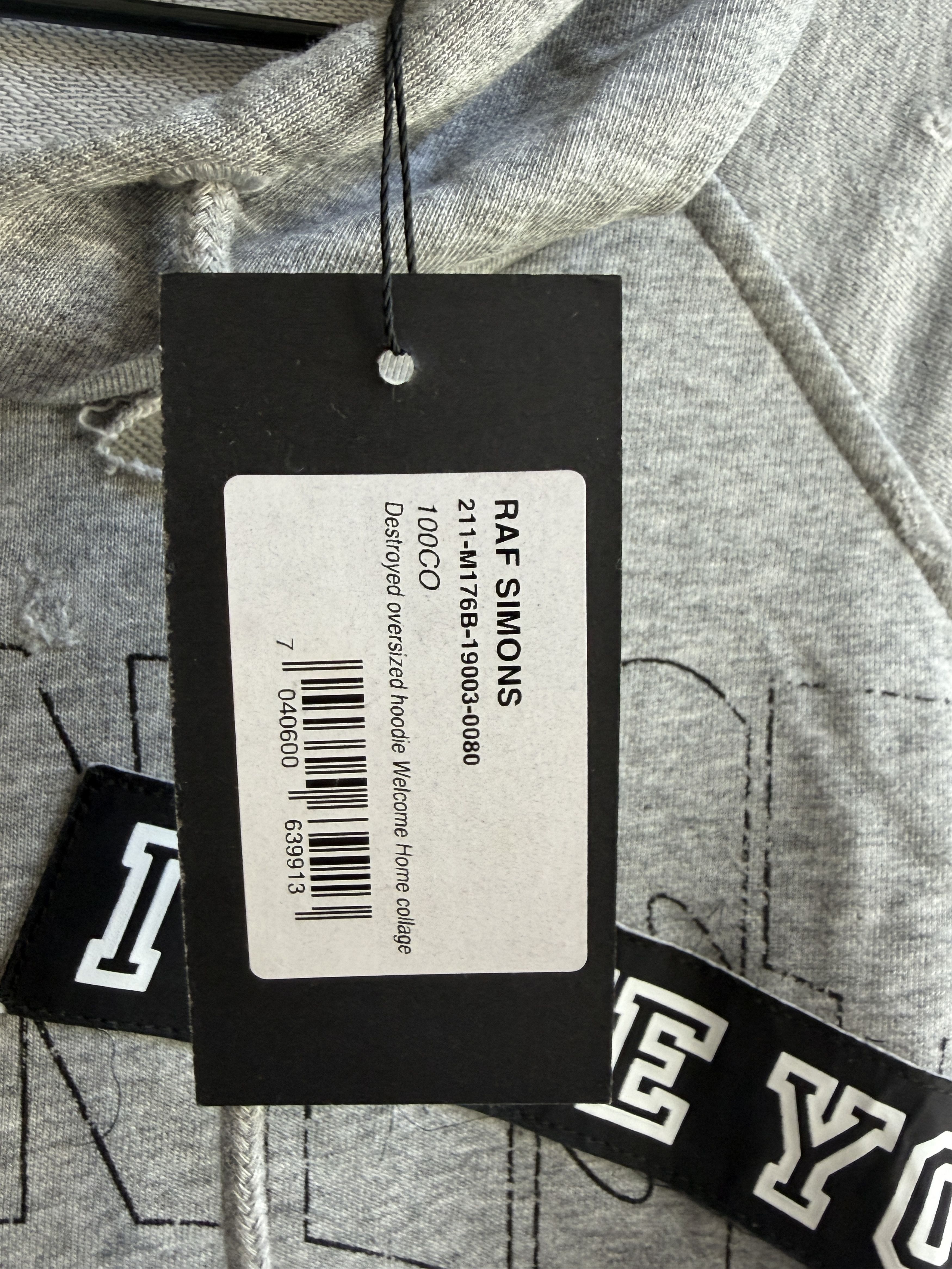 Raf Simons SS21 Patched Distressed Hoodie w/ Pins Size US S / EU 44-46 / 1 - 4 Thumbnail