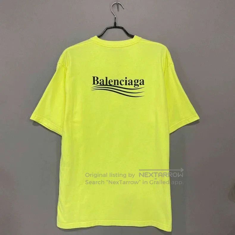 Balenciaga Balenciaga Yellow Coke Logo T-Shirt. Size US XS / EU 42 / 0 - 3 Thumbnail