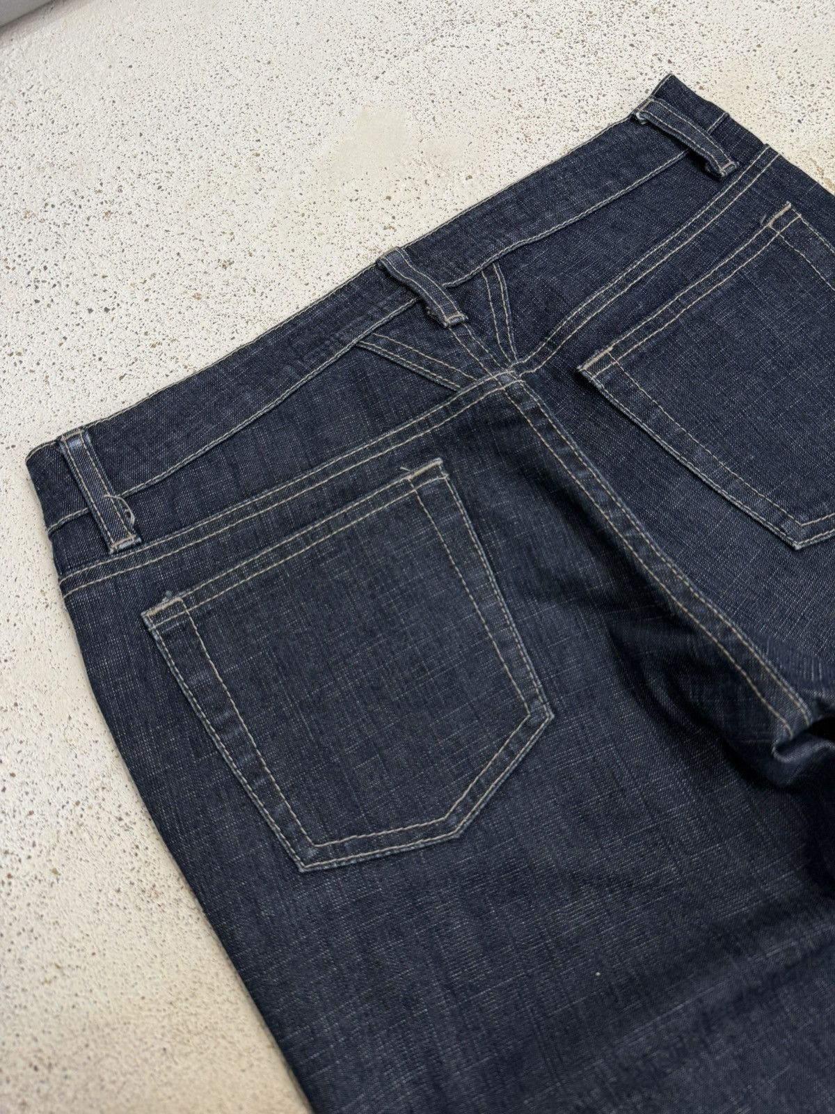 Marithe + Francois Girbaud Dark Flare Marithe Francois Girbaud Denim Pants Size US 28 / EU 44 - 9 Thumbnail