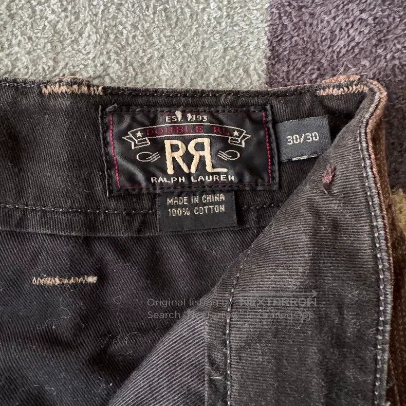 RRL Ralph Lauren RRL Ralph Lauren Brown Striped Casual Pants Size US 30 / EU 46 - 5 Thumbnail