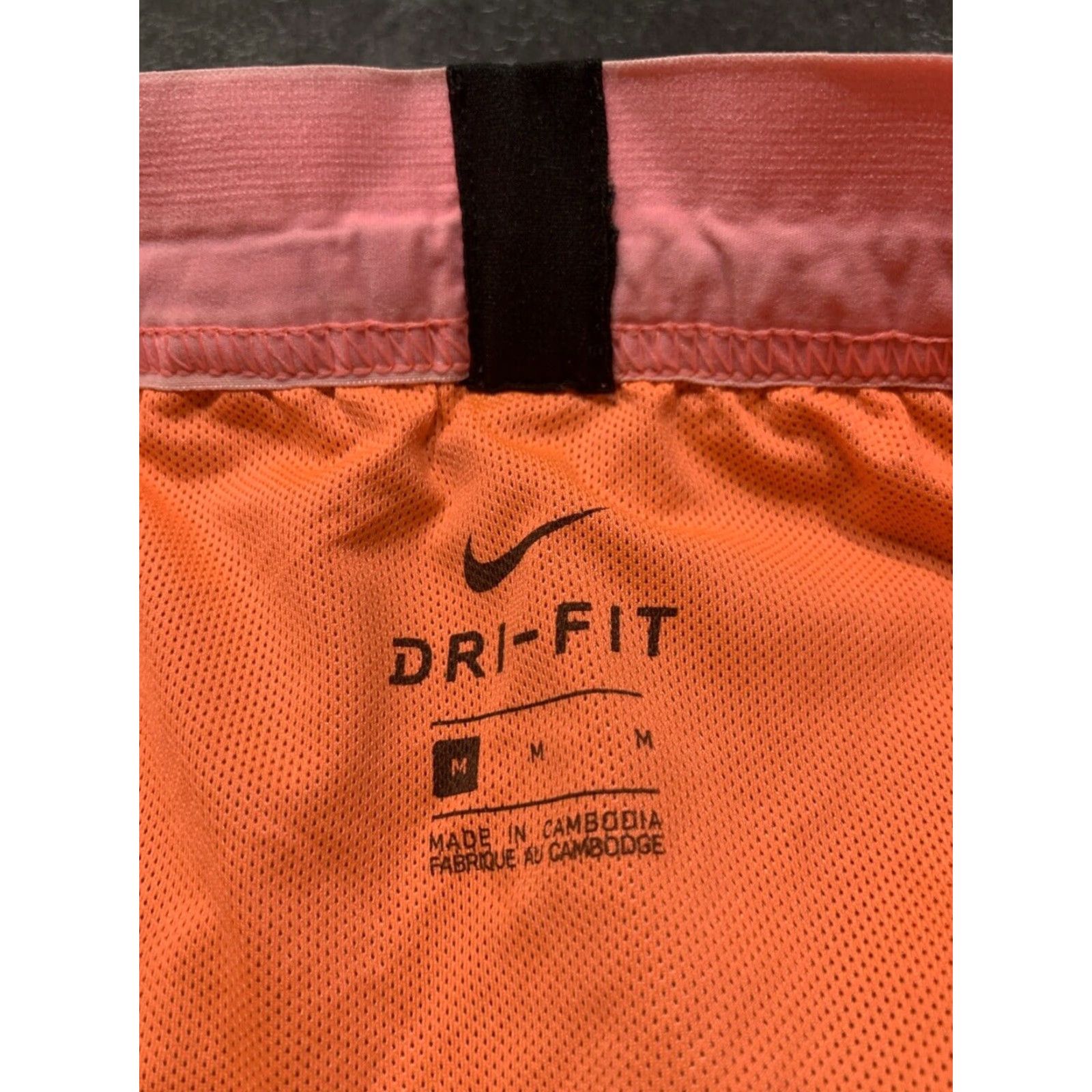 Nike Nike Women's Lined Running Shorts Medium Peach Athletic Size 32" / US 10 / IT 46 - 4 Thumbnail
