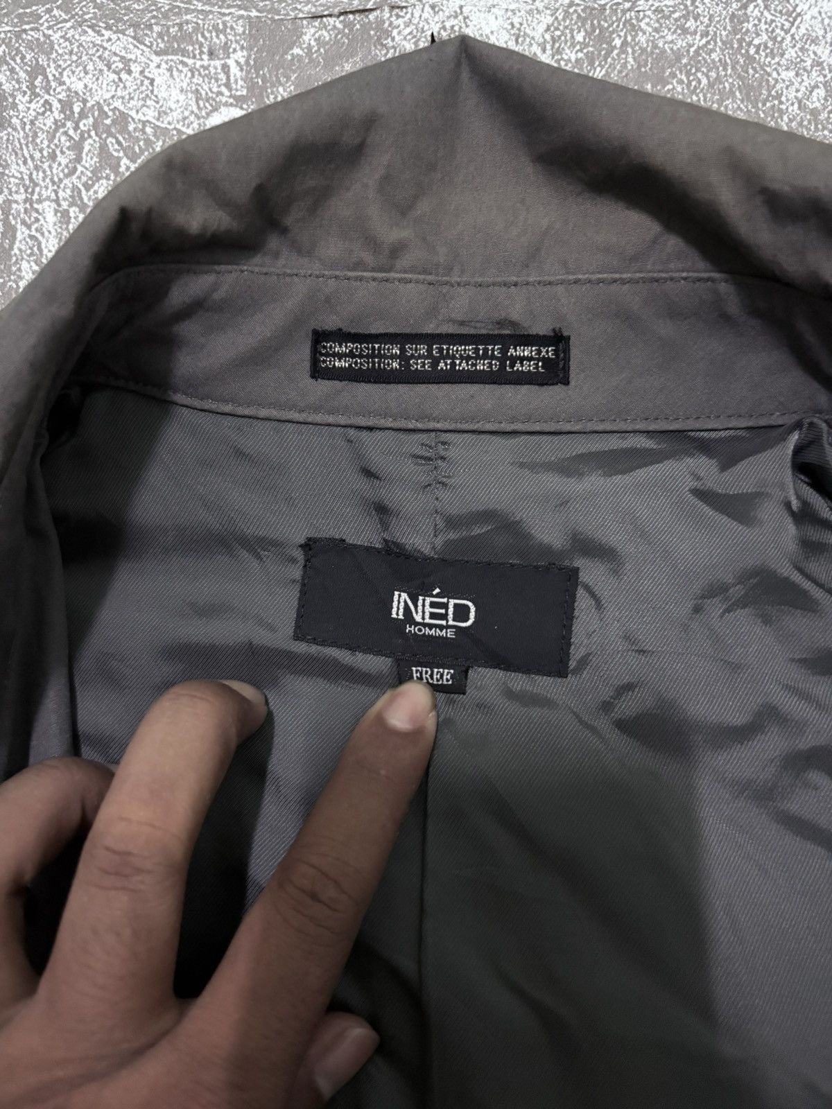 Japanese Brand × Vintage × Yohji Yamamoto Ined homme by Yohji Yamamoto Coat Jacket Size US XS / EU 42 / 0 - 5 Thumbnail