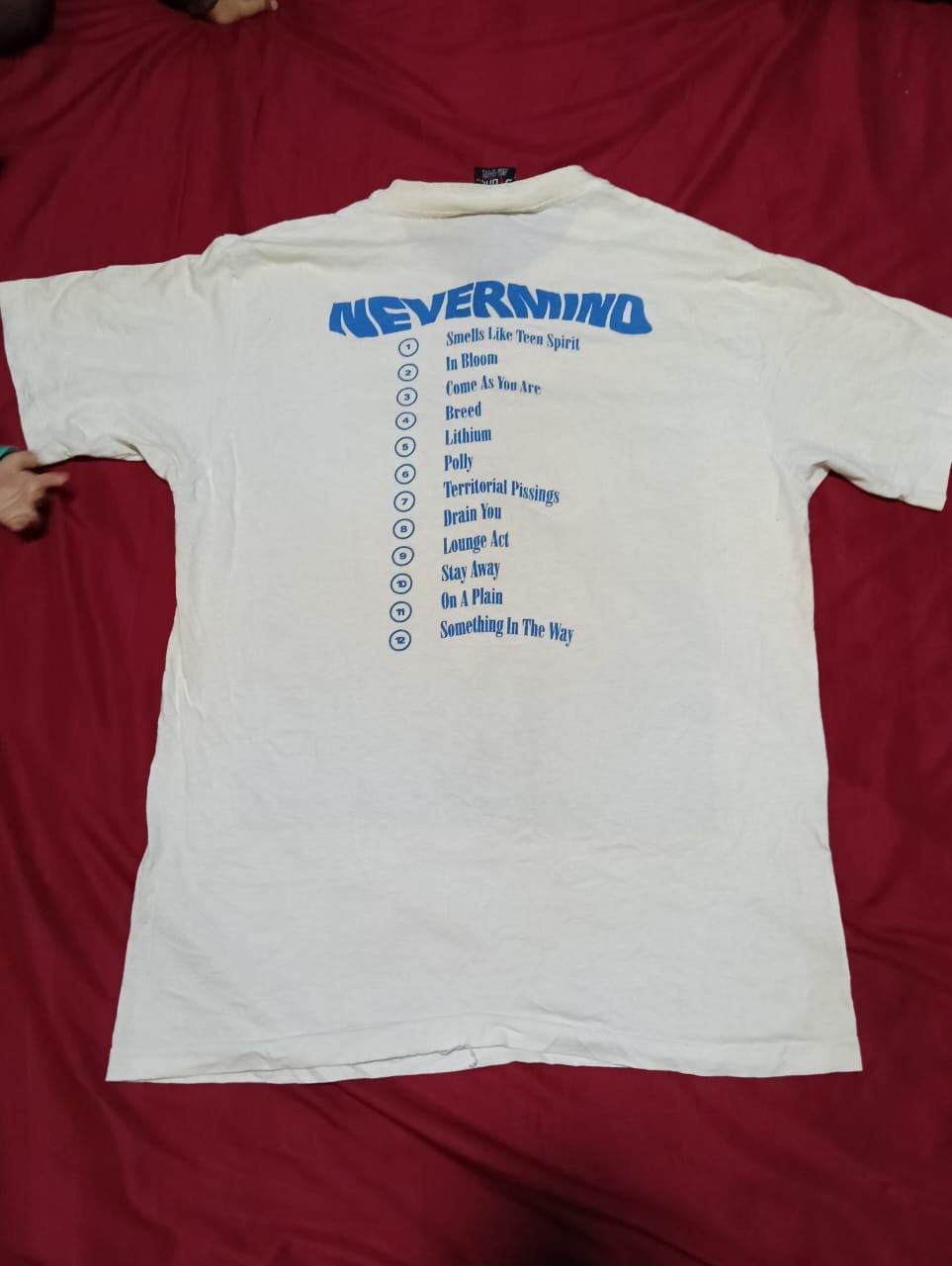 Nirvana Vintage 1992 Nirvana Nevermind Tshirt Size US L / EU 52-54 / 3 - 2 Thumbnail