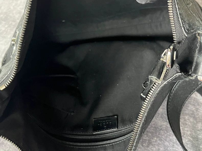 Gucci gucci monogram shoulder bag in black-2507 Size ONE SIZE - 5 Thumbnail