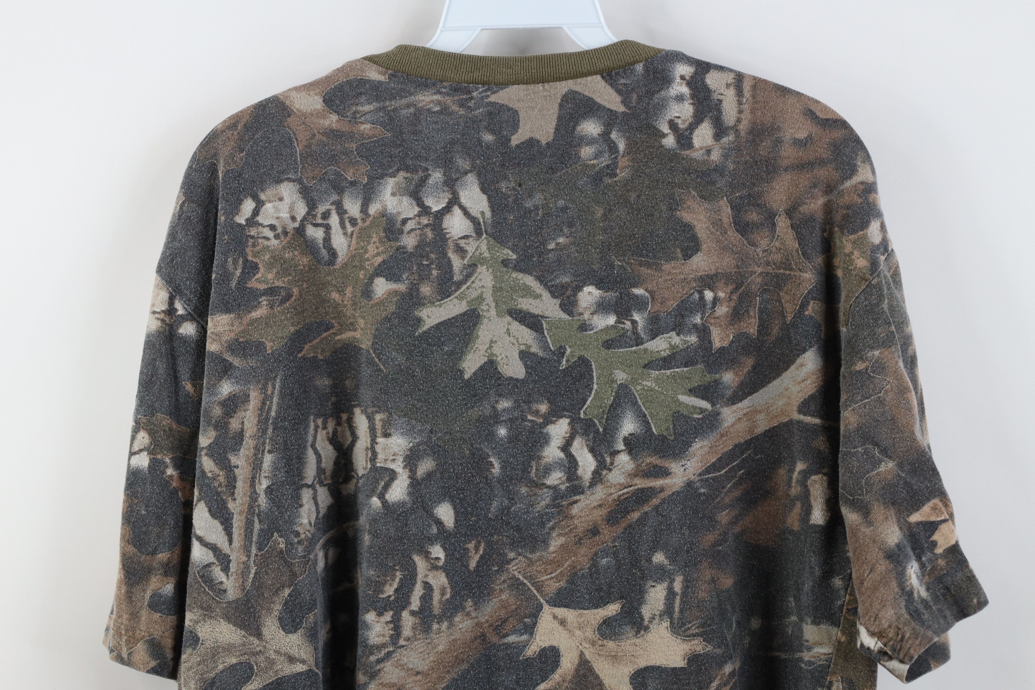 Vintage Vintage 90s Y2K Streetwear Camouflage Short Sleeve T-Shirt Size US M / EU 48-50 / 2 - 11 Thumbnail