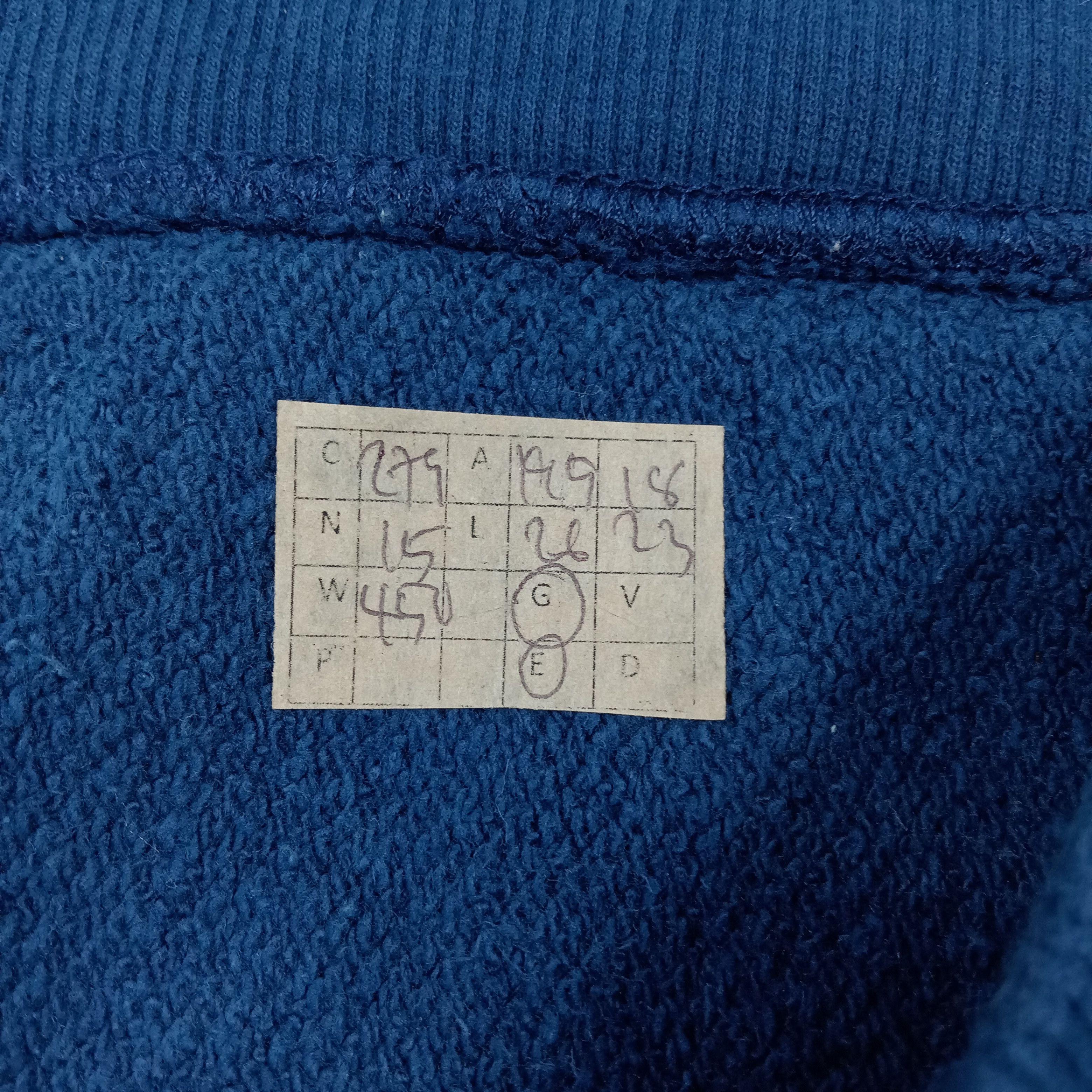 Champion Rare Vintage Blue Cross x Champion Sweatshirt C279N15 Size US S / EU 44-46 / 1 - 12 Thumbnail