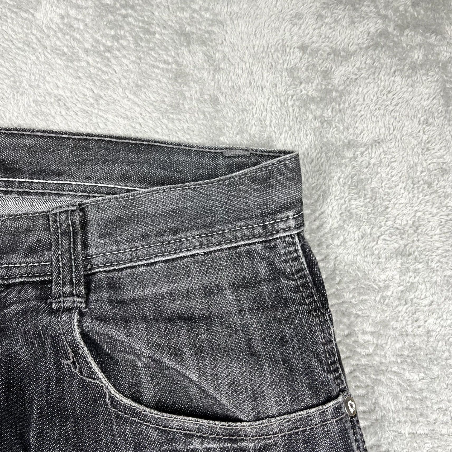 Southpole VINTAGE Southpole Shorts Men's 36 Black Denim Baggy Relaxed 5-Pocket Chino Hip Hop Streetwear South Pole Y2K Size US 36 / EU 52 - 2 Thumbnail