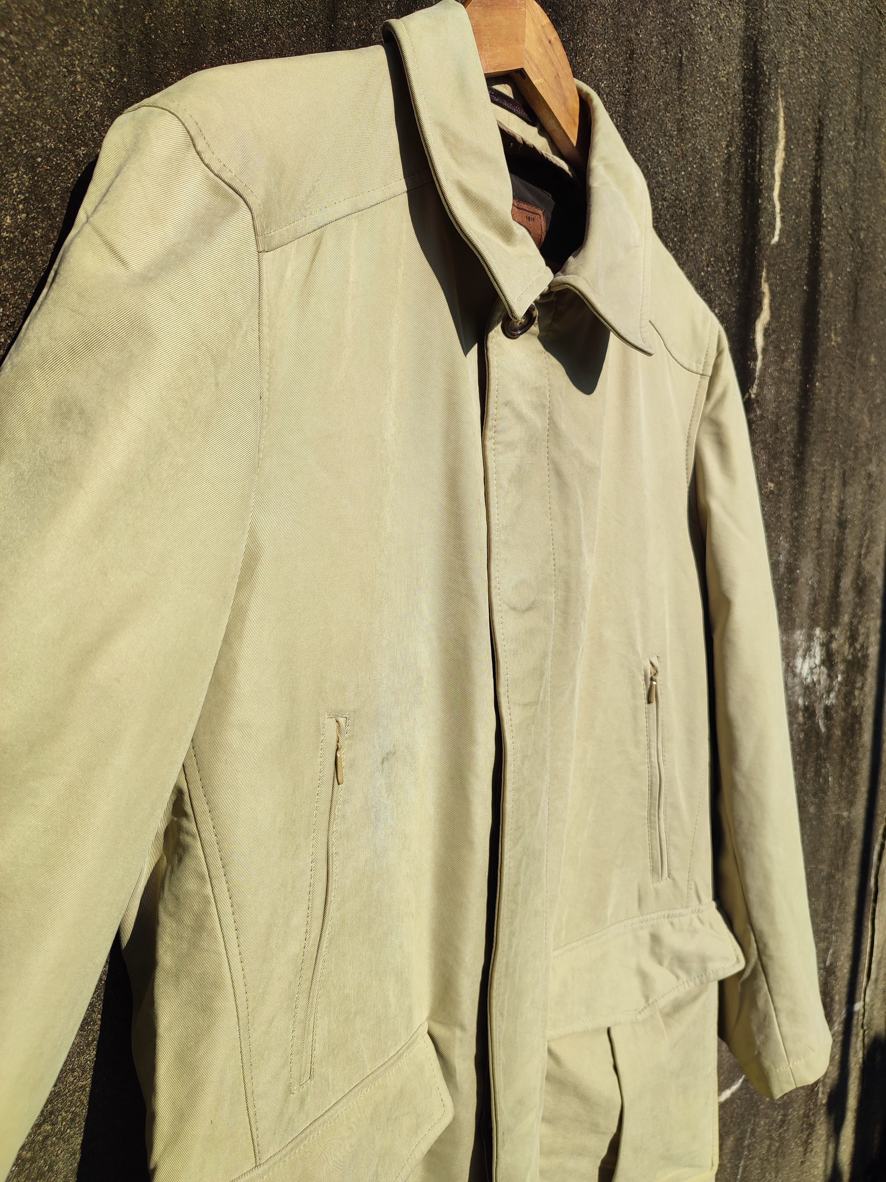 Valstar Valstar Milano Beige Field Jacket - Size 50 (Made in Italy) Size US L / EU 52-54 / 3 - 8 Thumbnail