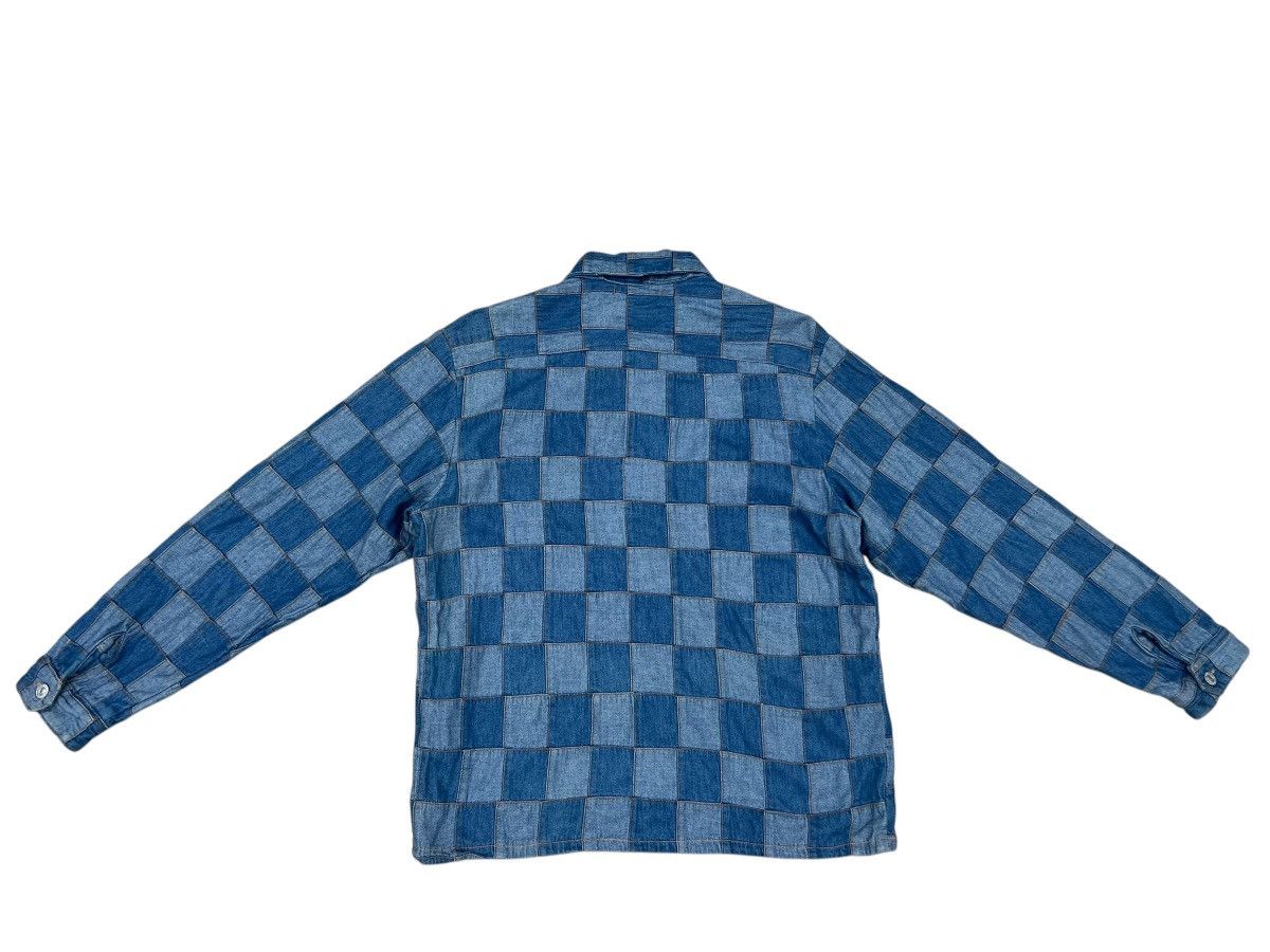 14th Addiction Dope + Drakkar Japan Patchwork Denim Heavy Shirt Size US M / EU 48-50 / 2 - 15 Thumbnail