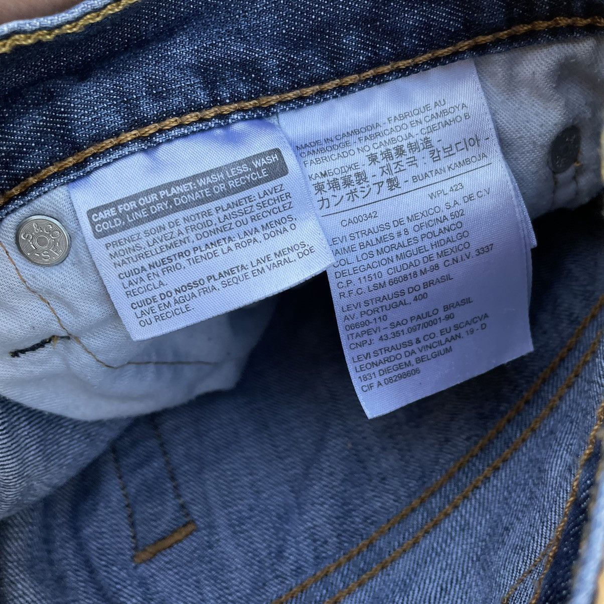 Levi's Vintage Clothing × Vintage Vintage Levi’s 569 Jeans W34xL32 Pants Trousers Style USA Size US 34 / EU 50 - 4 Thumbnail