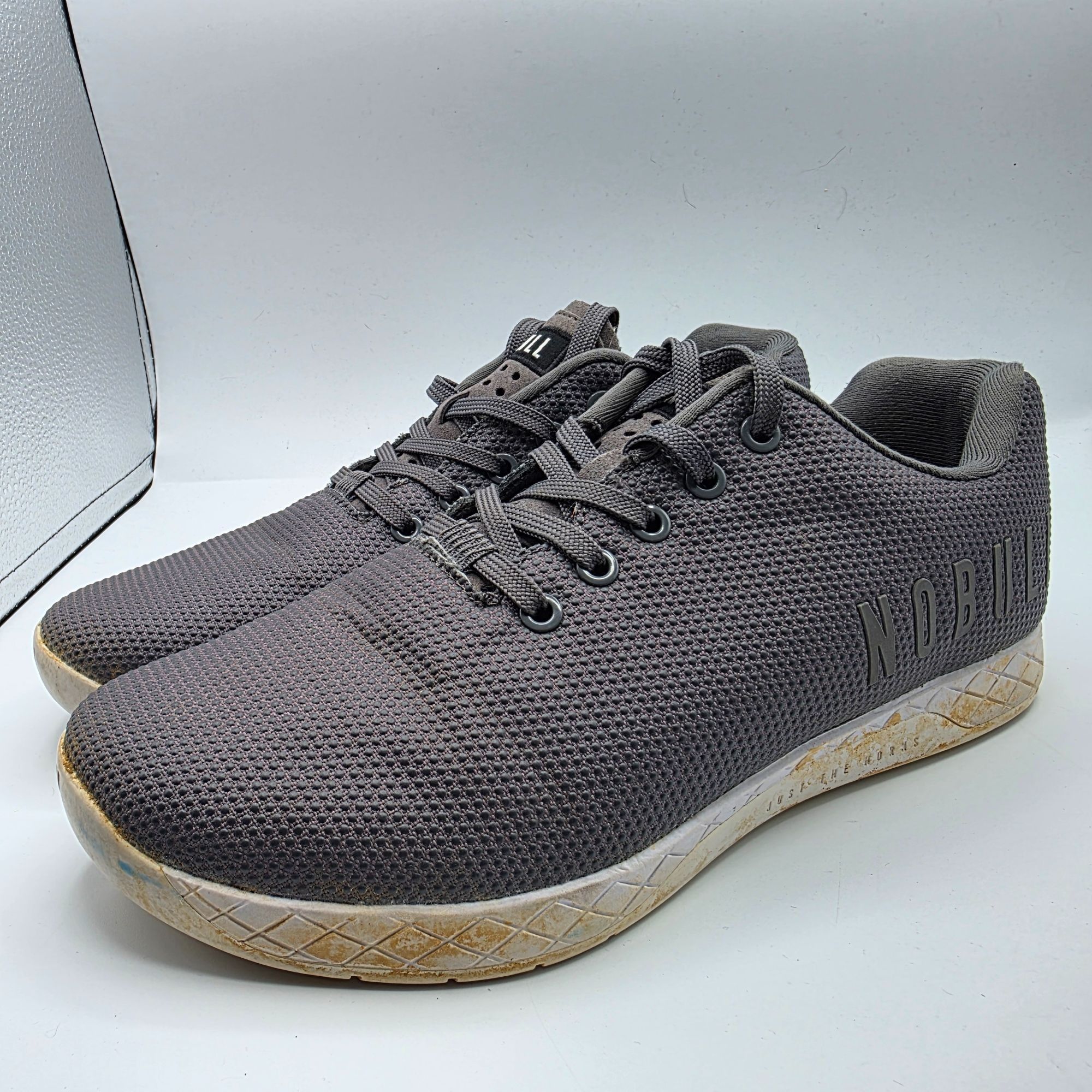 Other NoBull Mens Size 10 Gray Training Shoes Work Out Gym Cross F Size US 10 / EU 43 - 4 Thumbnail