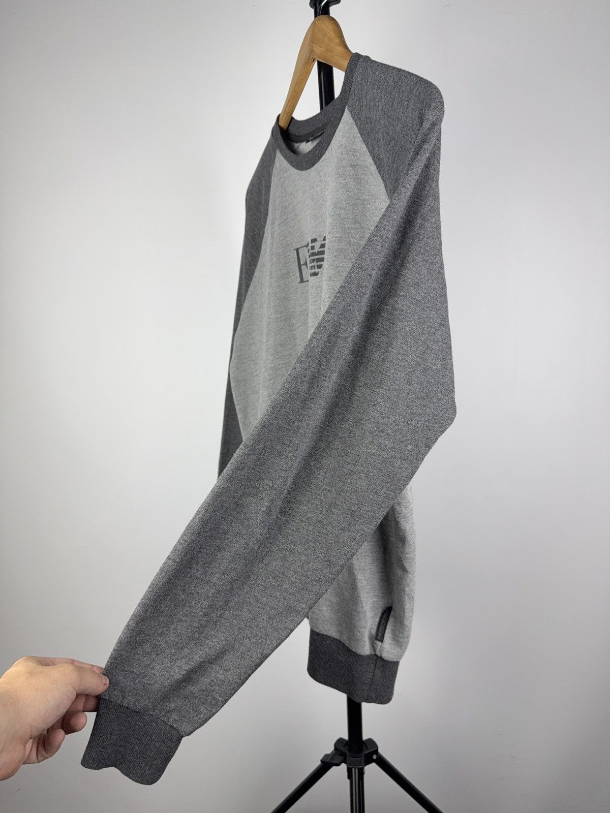 Emporio Armani Vintage 00s Luxury Logo Armani Emporio Armani Sweatshirt Size US M / EU 48-50 / 2 - 6 Thumbnail