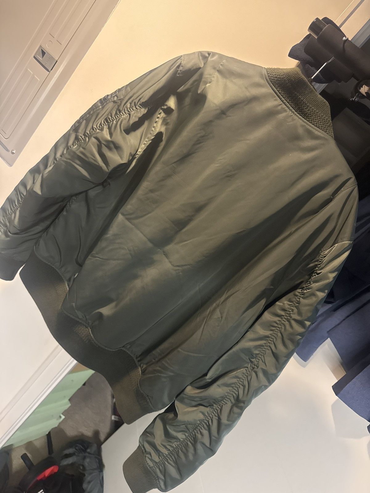 Lacoste Lacoste Water Repellent Bomber Jacket Size US L / EU 52-54 / 3 - 3 Thumbnail