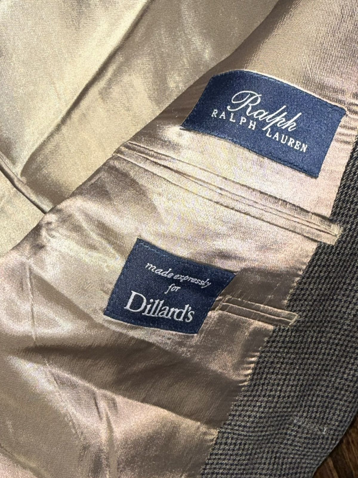 Ralph Lauren Ralph Lauren Tan Blazer Suit Jacket Sport Coat Size 44R Size 44R - 3 Thumbnail