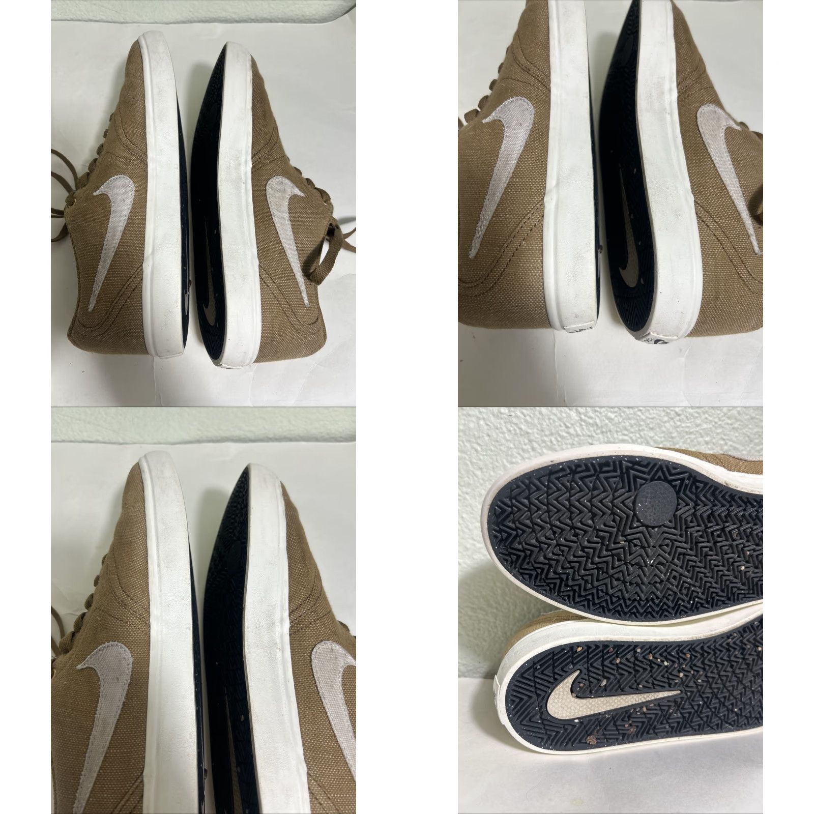 Nike RARE Nike SB Check Solar Golden Beige Canvas Premium Sneakers Sz 9 844493-211 Size US 9 / EU 42 - 10 Thumbnail