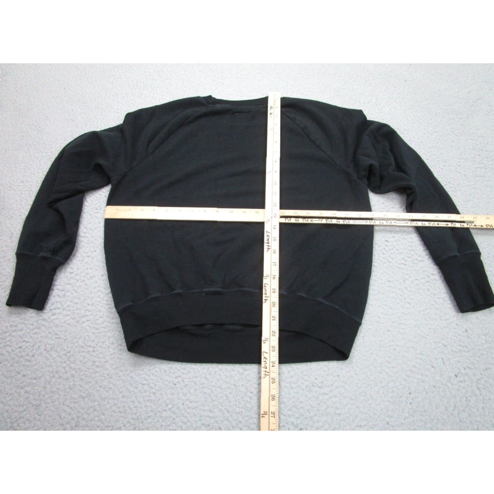 Catalina NSF Women's Black Crewneck Sweatshirt Pullover L Fleece Logo Casual Activewear Size L / US 10 / IT 46 - 5 Thumbnail