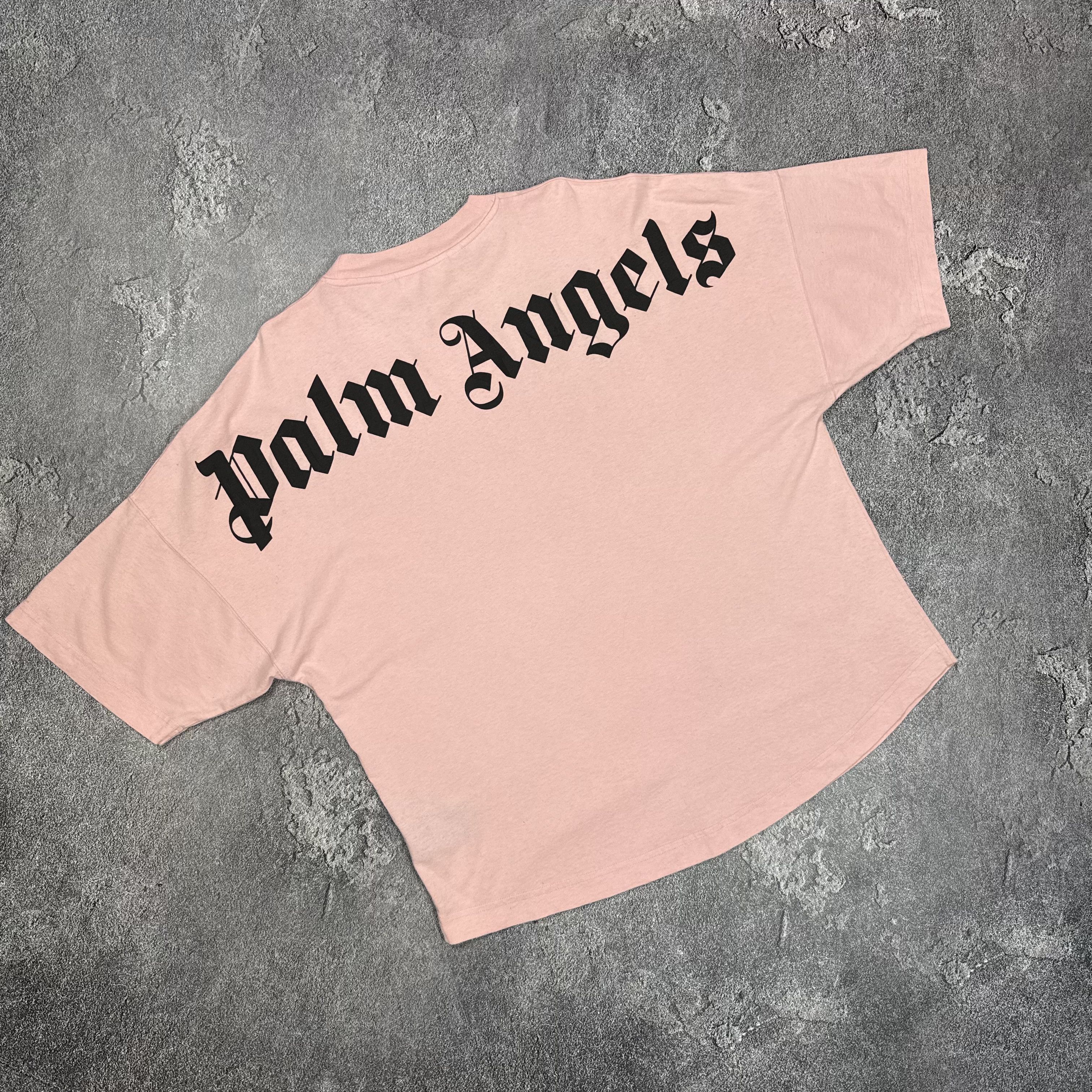 Palm Angels Palm Angels Pink Classic Logo Oversized T-shirt Size US L / EU 52-54 / 3 - 1 Thumbnail