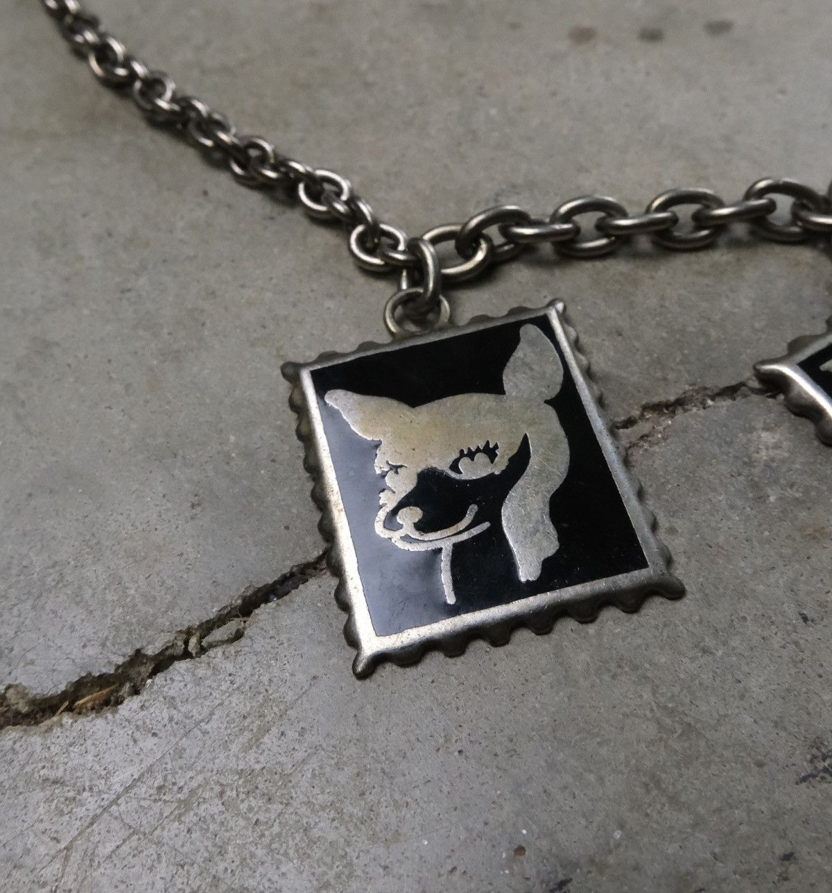 Vivienne Westwood Rare Vintage Stamp Necklace Size ONE SIZE - 2 Thumbnail