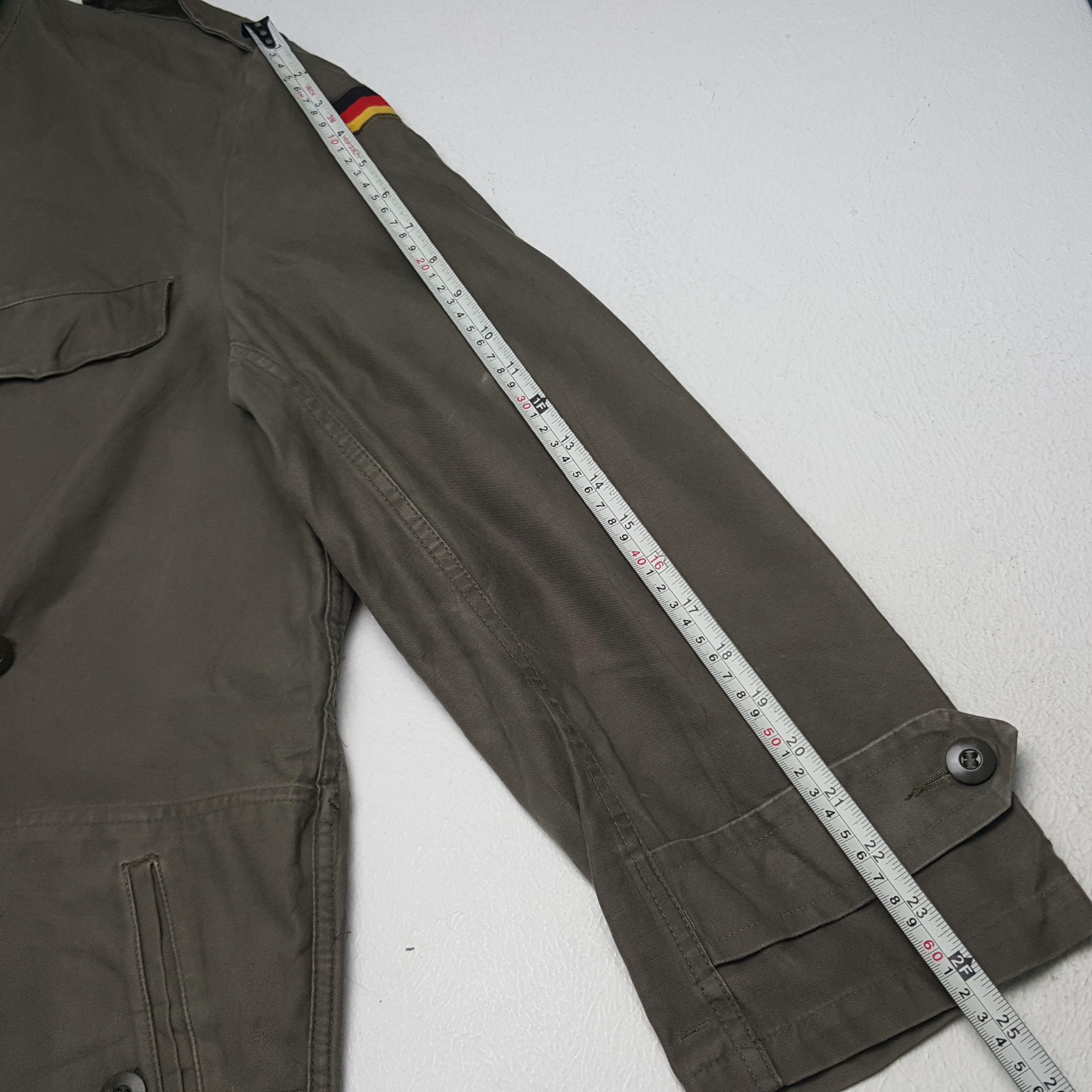 Vintage Vintage Jean Express Germany Military Army Hoodies Jacket Size US L / EU 52-54 / 3 - 10 Thumbnail