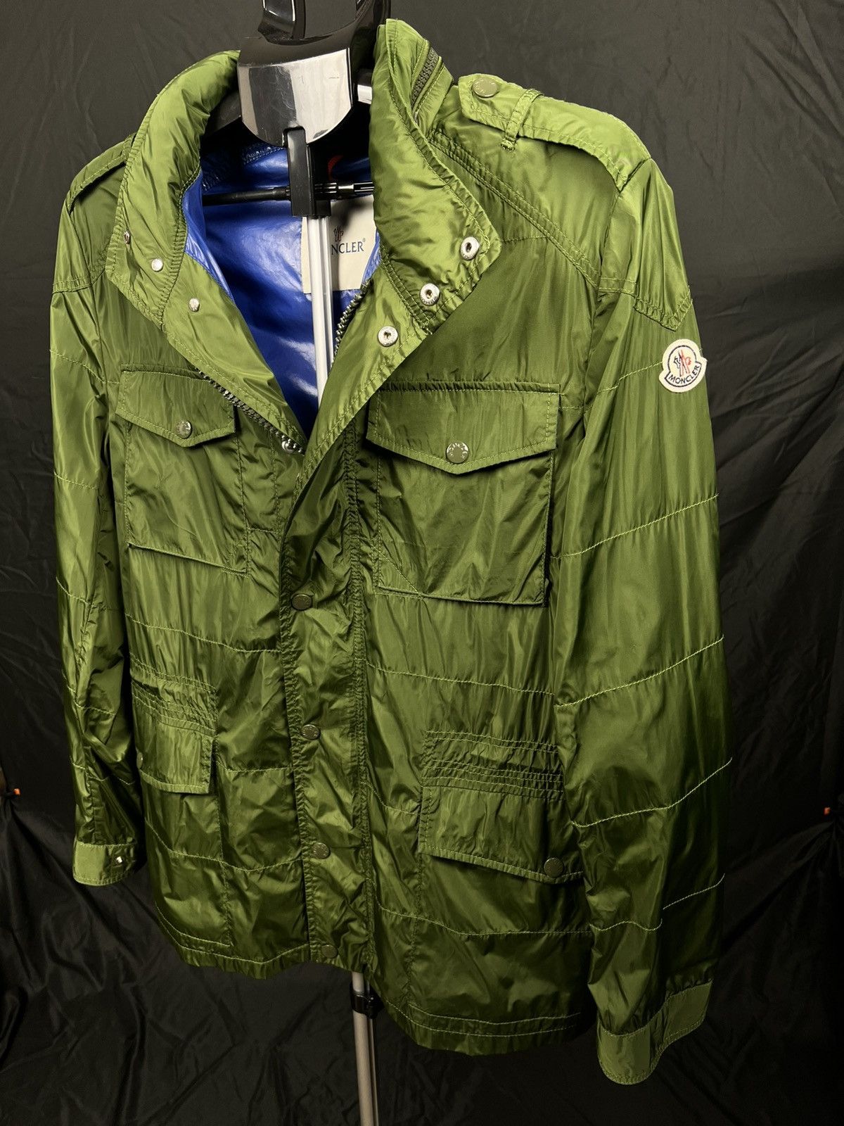 Moncler Moncler Lightweight Field Jacket Green Spring Windbreaker Size US L / EU 52-54 / 3 - 4 Thumbnail