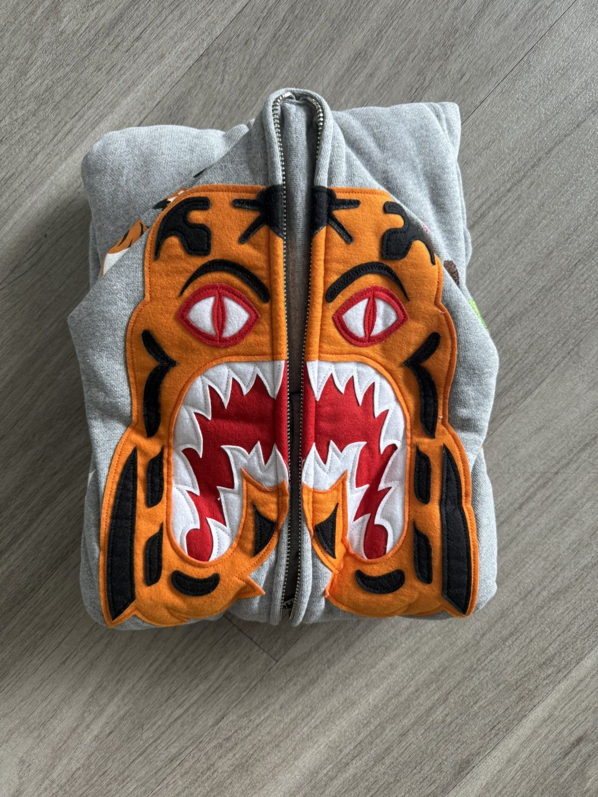 Bape Bape Tiger Full Zip Size US XL / EU 56 / 4 - 2 Thumbnail