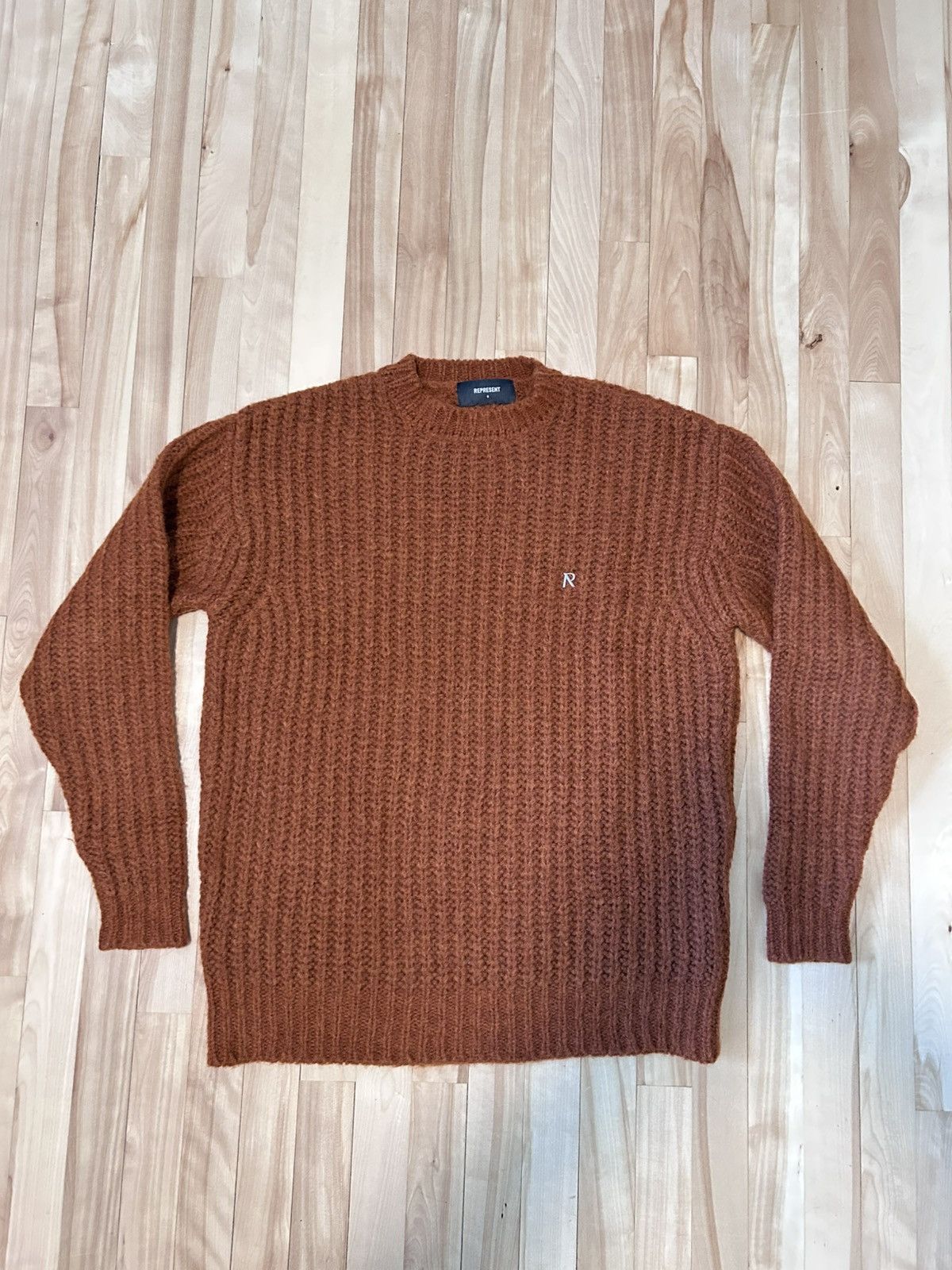 Represent Clo. Represent burnt orange heavy rib sweater Size US M / EU 48-50 / 2 - 1 Thumbnail