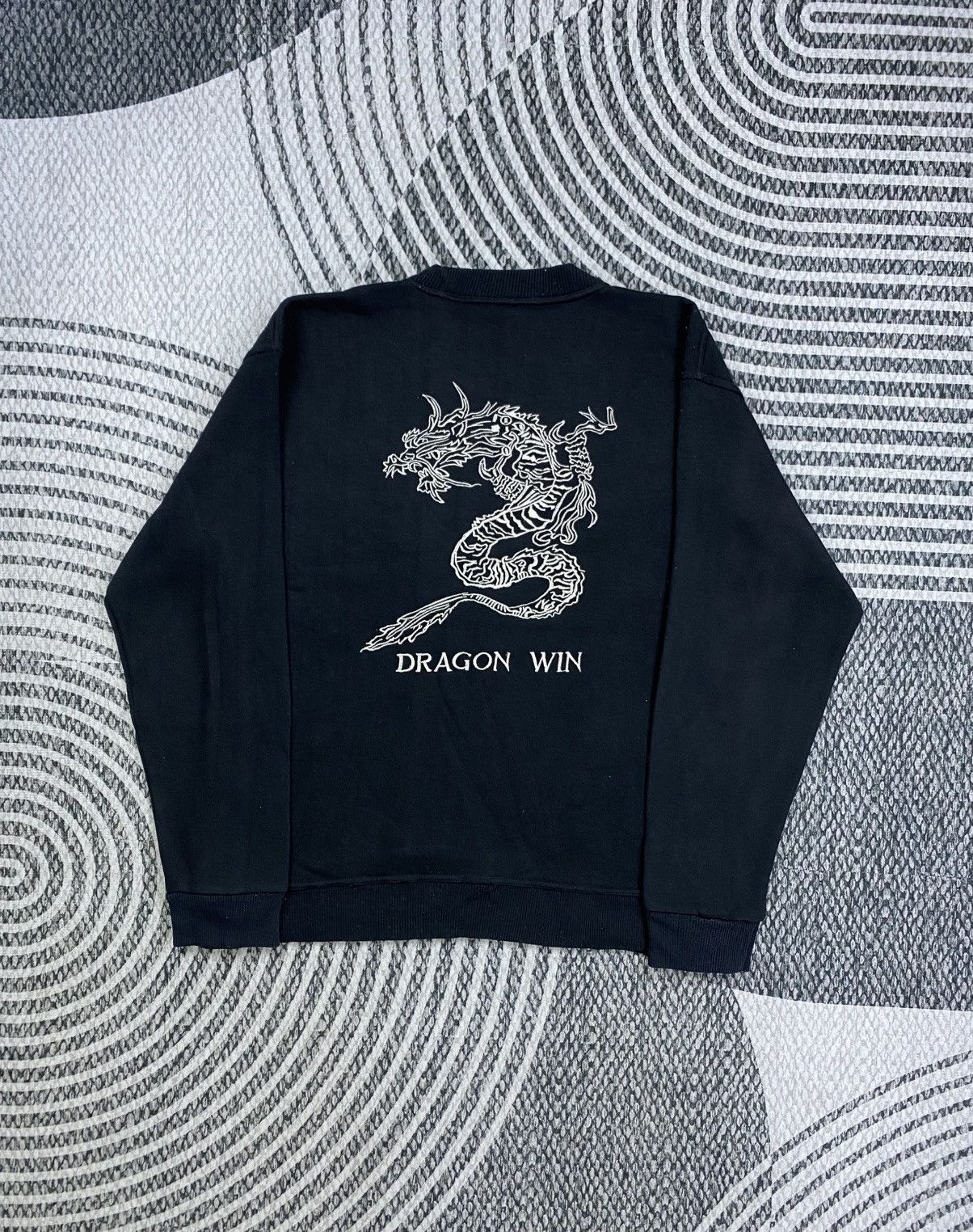 Dragonfly Vintage Dragon Win Big Logo Longsleeve Sweatshirt Size US L / EU 52-54 / 3 - 1 Thumbnail