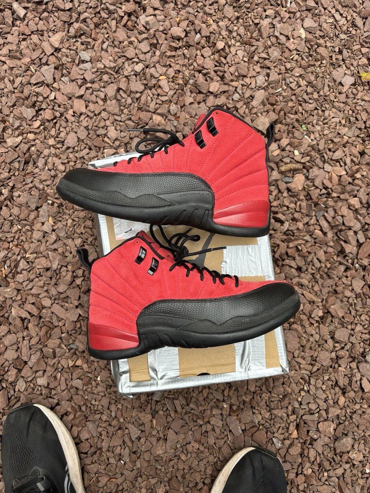 Jordan Brand Air Jordan 12 Retro Reverse Flu Game 2020 Size US 8 / EU 41 - 1 Thumbnail