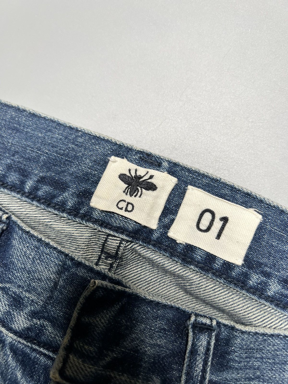 Dior Christian Dior S/S 19 J’adior Raw hem Boyfriend Jeans Size 25" / US 0 / IT 36 - 10 Thumbnail