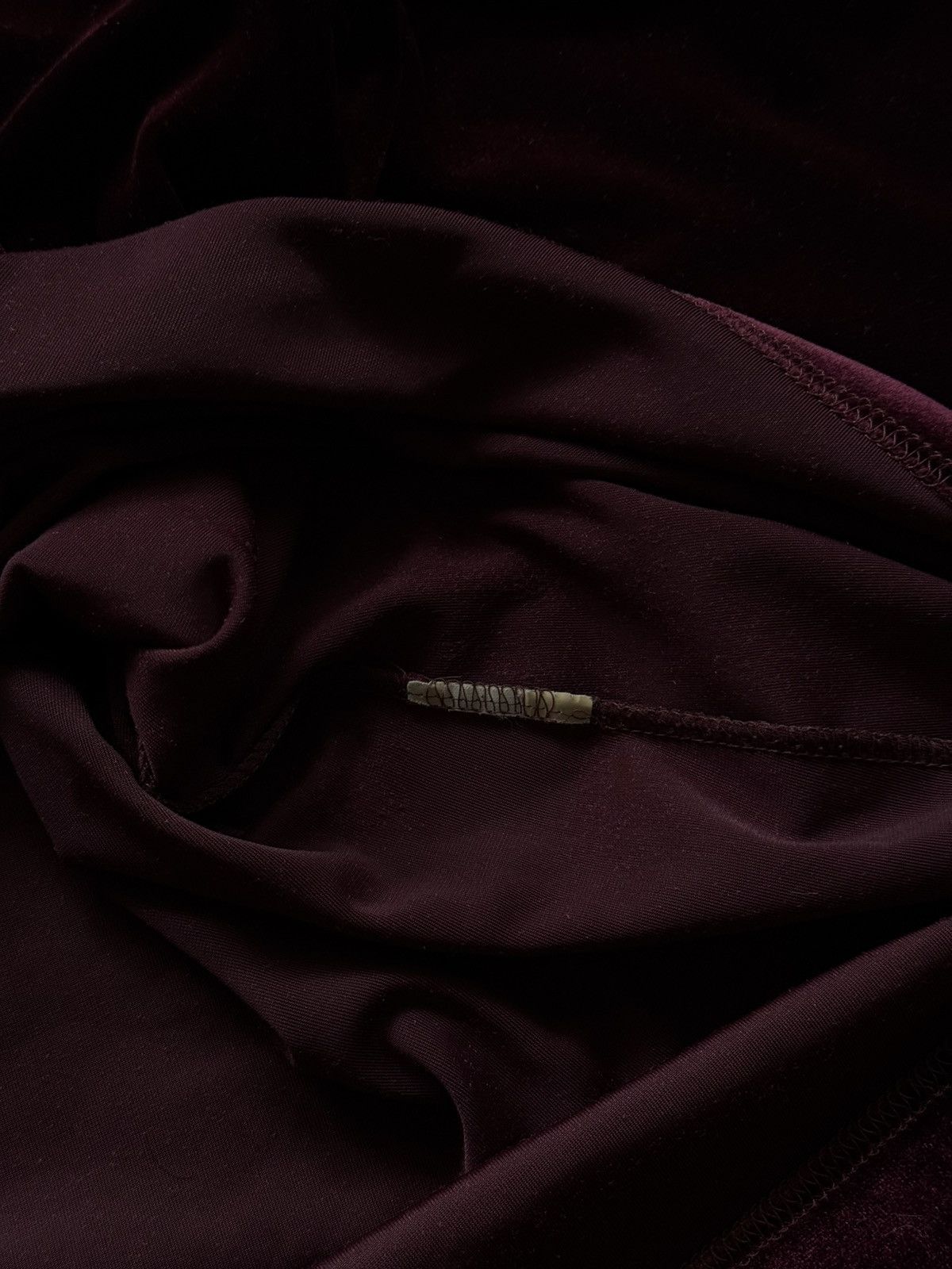 Yves Saint Laurent Yves Saint Laurent rive gauche 1990s archive velour blouse Size L / US 10 / IT 46 - 5 Thumbnail