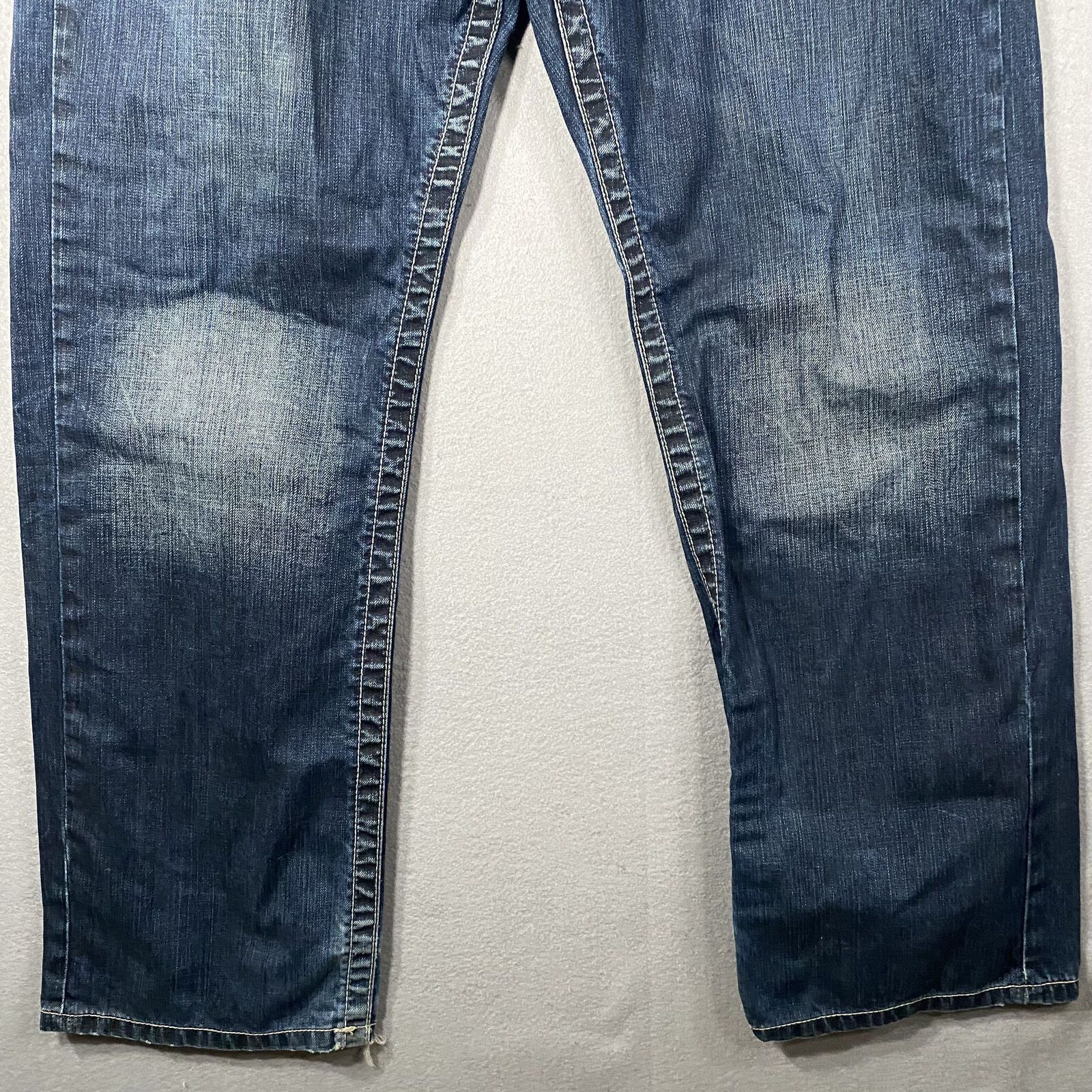 Akademiks Vtg Akademiks Straight Leg Denim Blue Jeans Pants Mens 38x30 Size US 38 / EU 54 - 5 Thumbnail