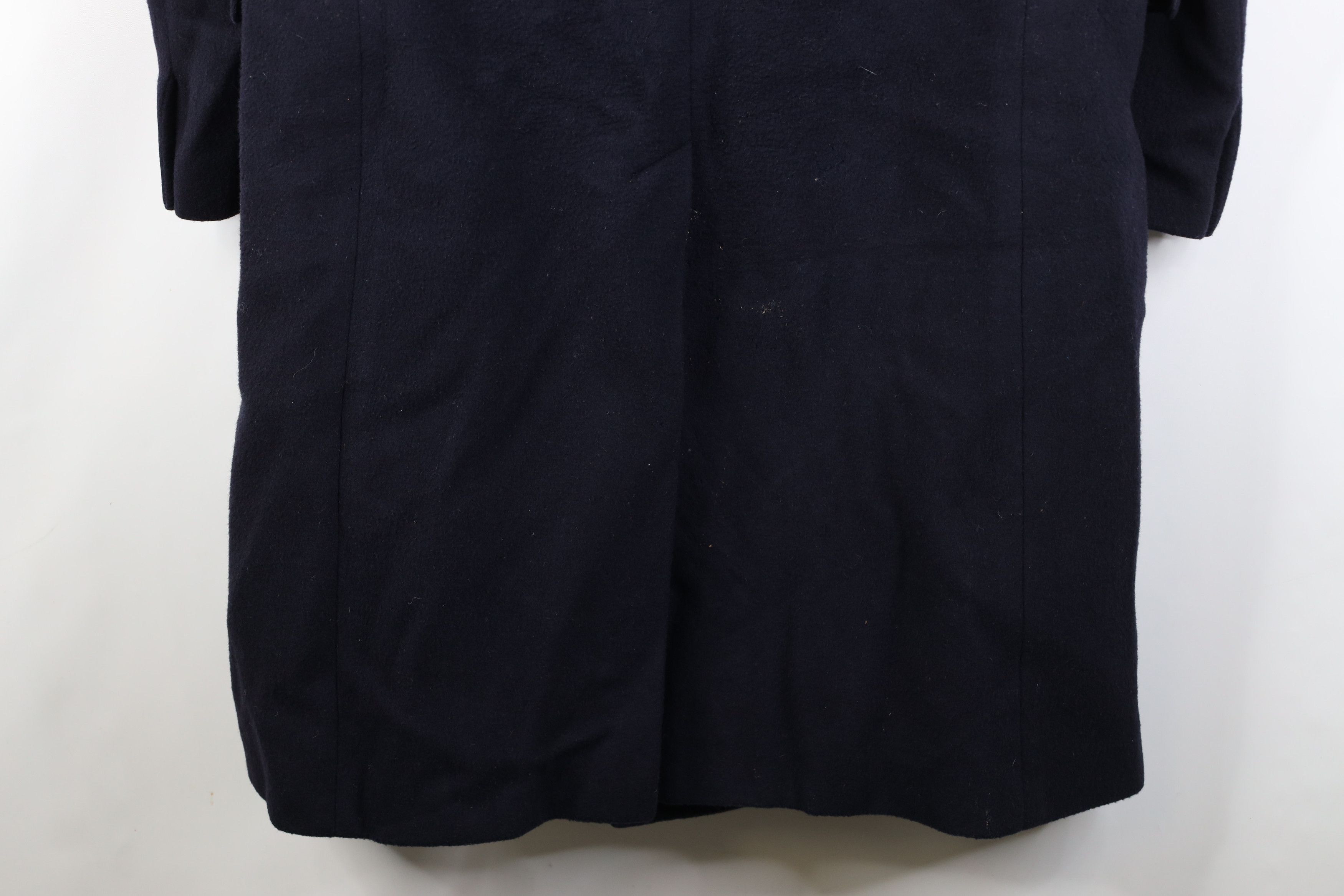 Vintage Vintage 90s Streetwear Double Breasted Overcoat Jacket Blue Size US XXL / EU 58 / 5 - 16 Thumbnail