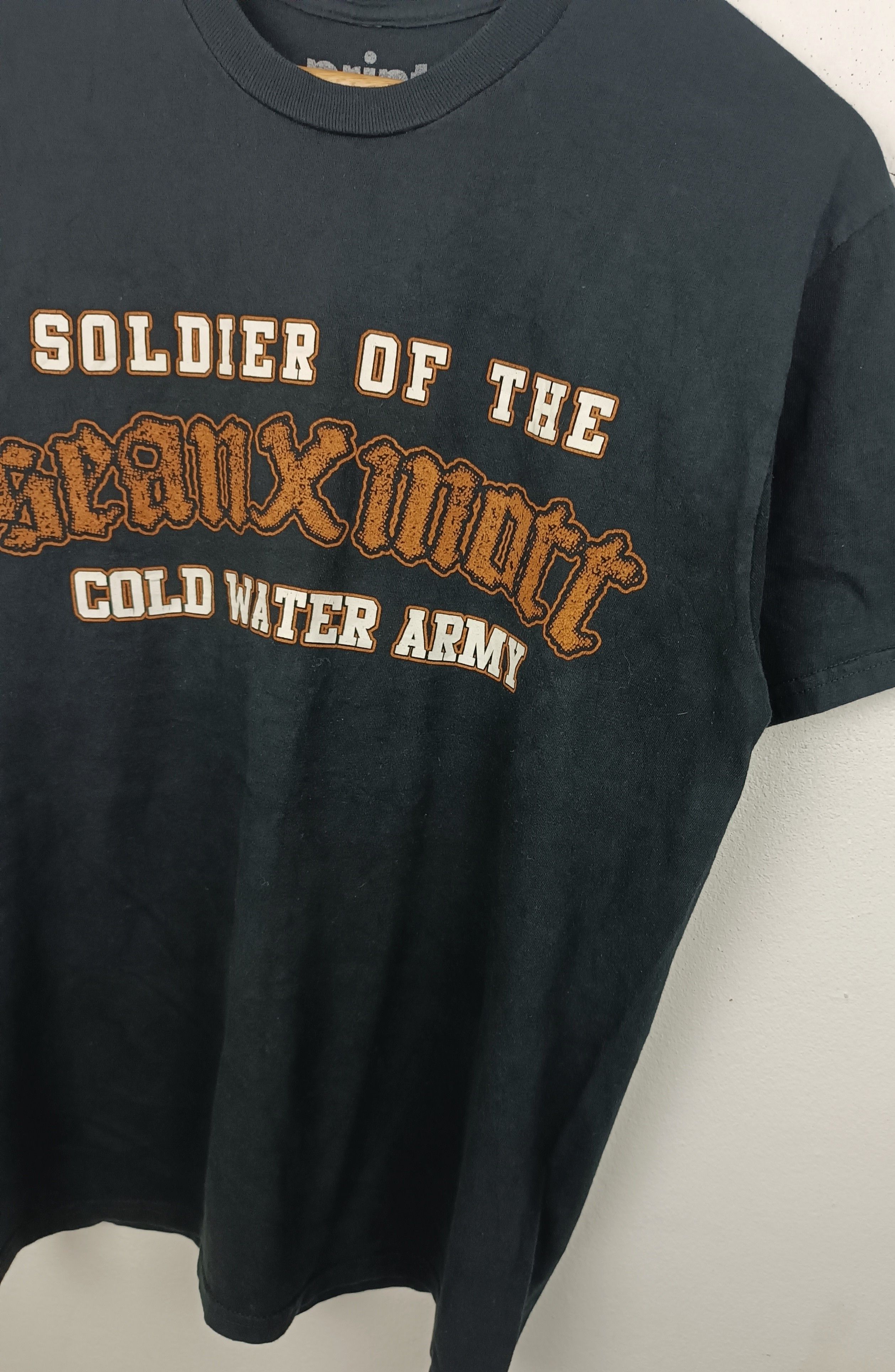 Band Tees VINTAGE SOLDIER OF THE COLD WATER PUNK HARDCORE EDGE Size US M / EU 48-50 / 2 - 7 Thumbnail