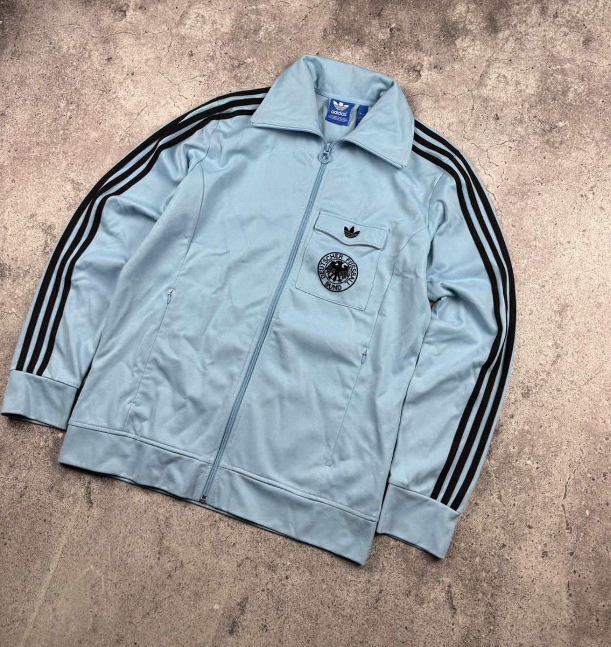Adidas VINTAGE 90’s ADIDAS GERMANY DFB TRACK JACKET SOCCER FOOTBALL Size US L / EU 52-54 / 3 - 2 Thumbnail