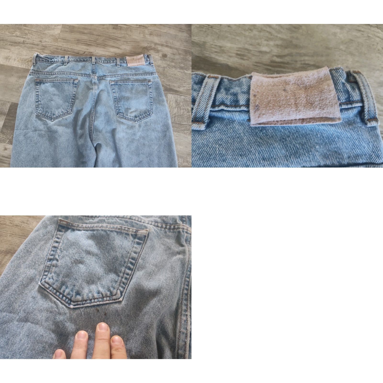 Vintage Vtg Coleman Outdoors Made In USA Men's Blue Jeans 40X30 Distressed VHTF Rare Size US 40 / EU 56 - 11 Thumbnail