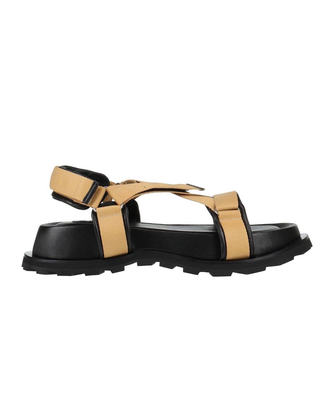 Jil Sander $1.3k nylon, leather sandals with tread sole, EU42, Italy Size US 9 / EU 42 - 11 Thumbnail