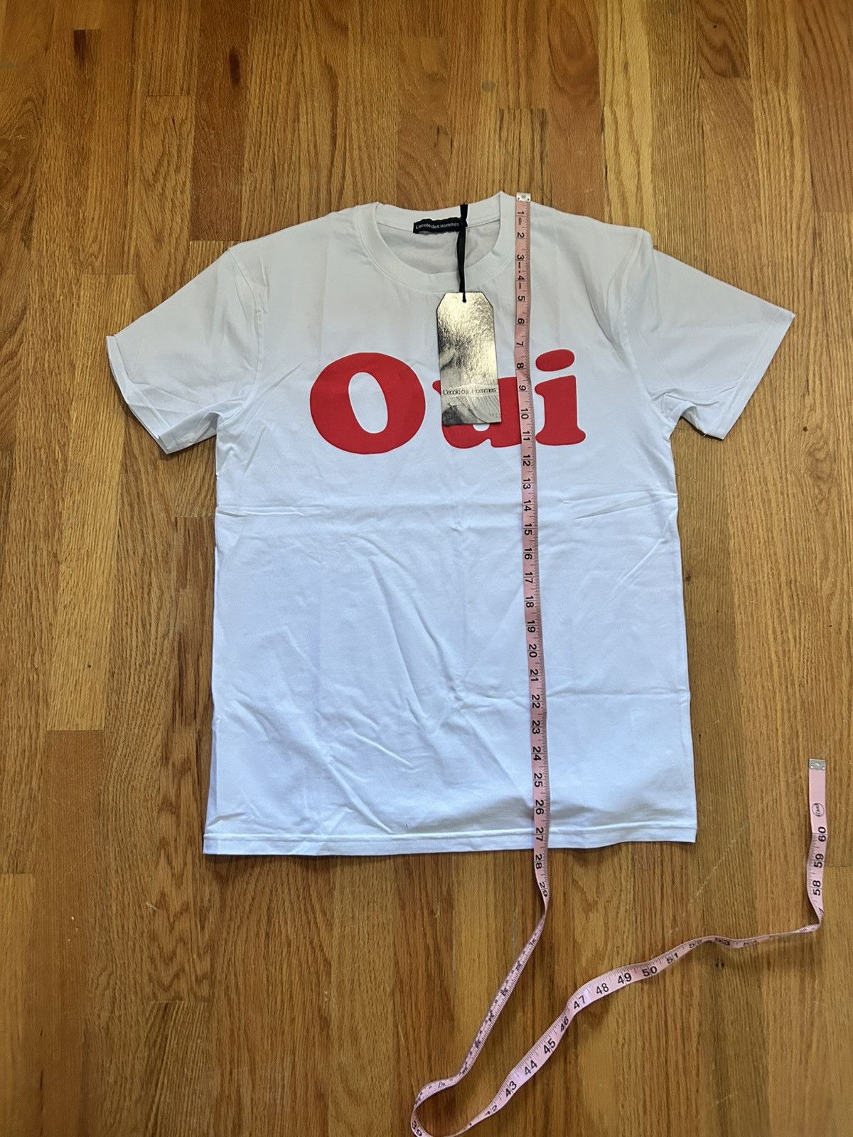 Other L’Ecole De Femmes Men’s Oui-Non White Tee Size US S / EU 44-46 / 1 - 5 Thumbnail