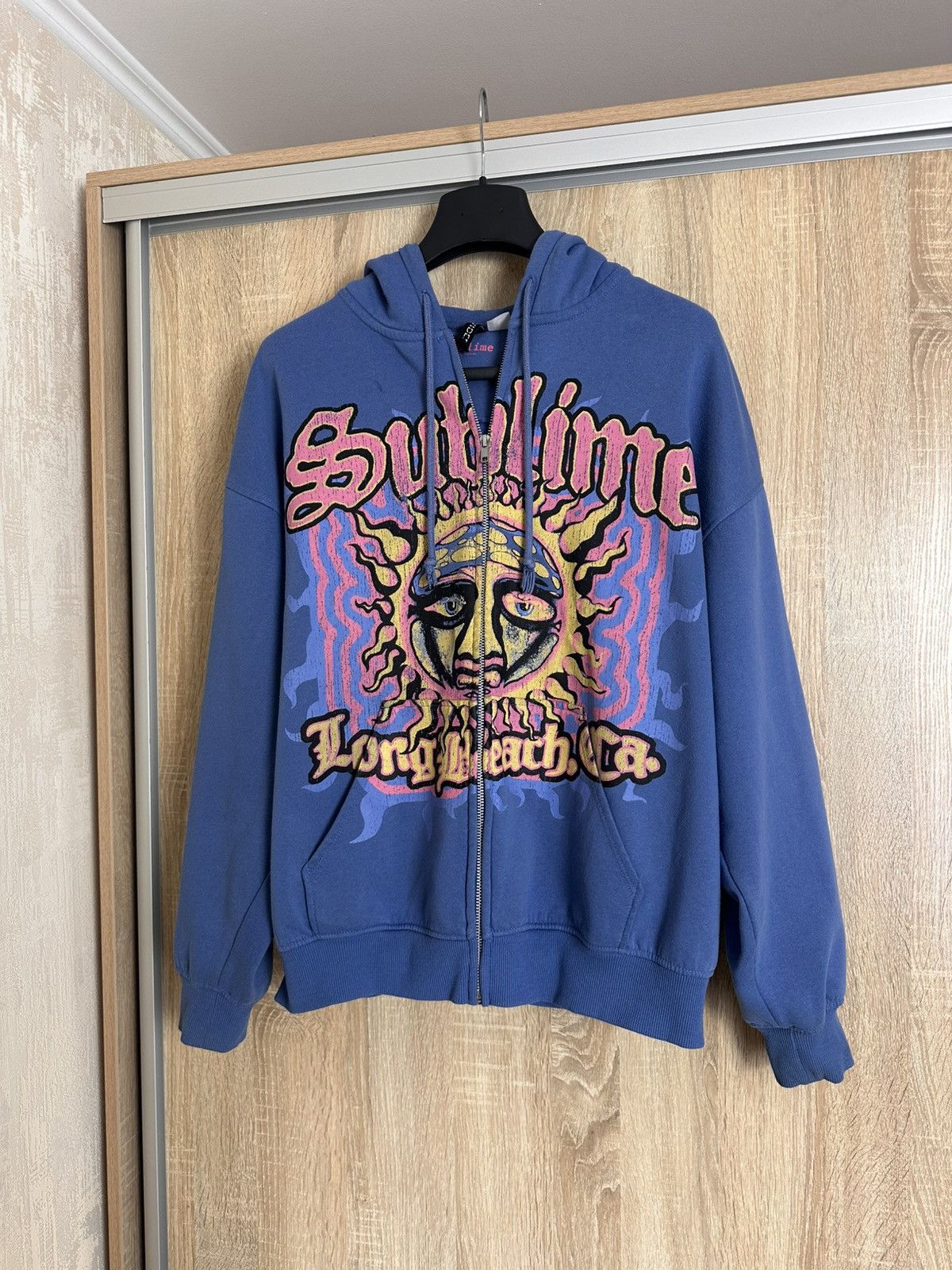 Sublime 🔥 Sublime Y2K Boxy Zip Graphic Punk Hip Hop Band Hoodie Rock Size US M / EU 48-50 / 2 - 7 Thumbnail