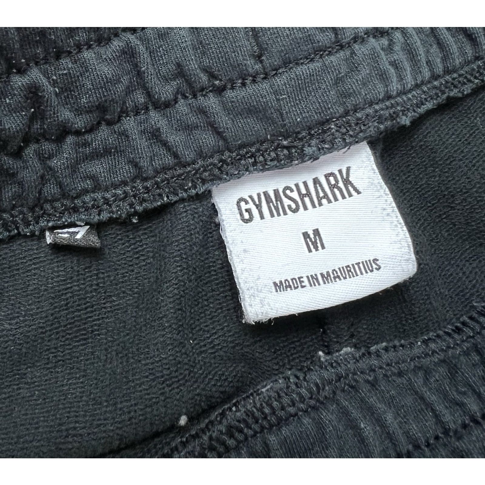 Gymshark Mens GymShark Joggers Sweatpants Black Tapered Fit Size Medium Pants Size US 31 - 3 Thumbnail